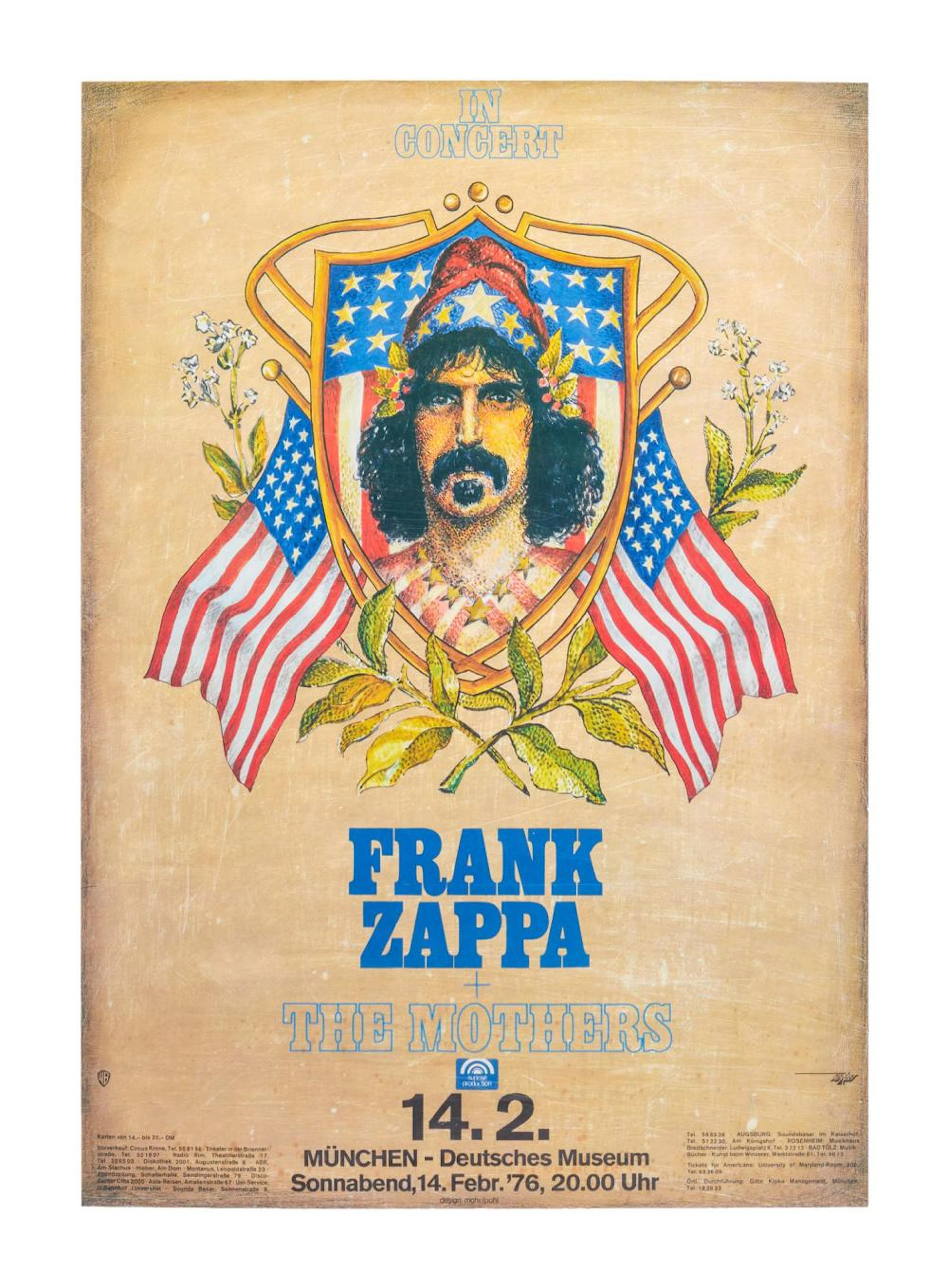 FRANK ZAPPA | CONCERT POSTERS