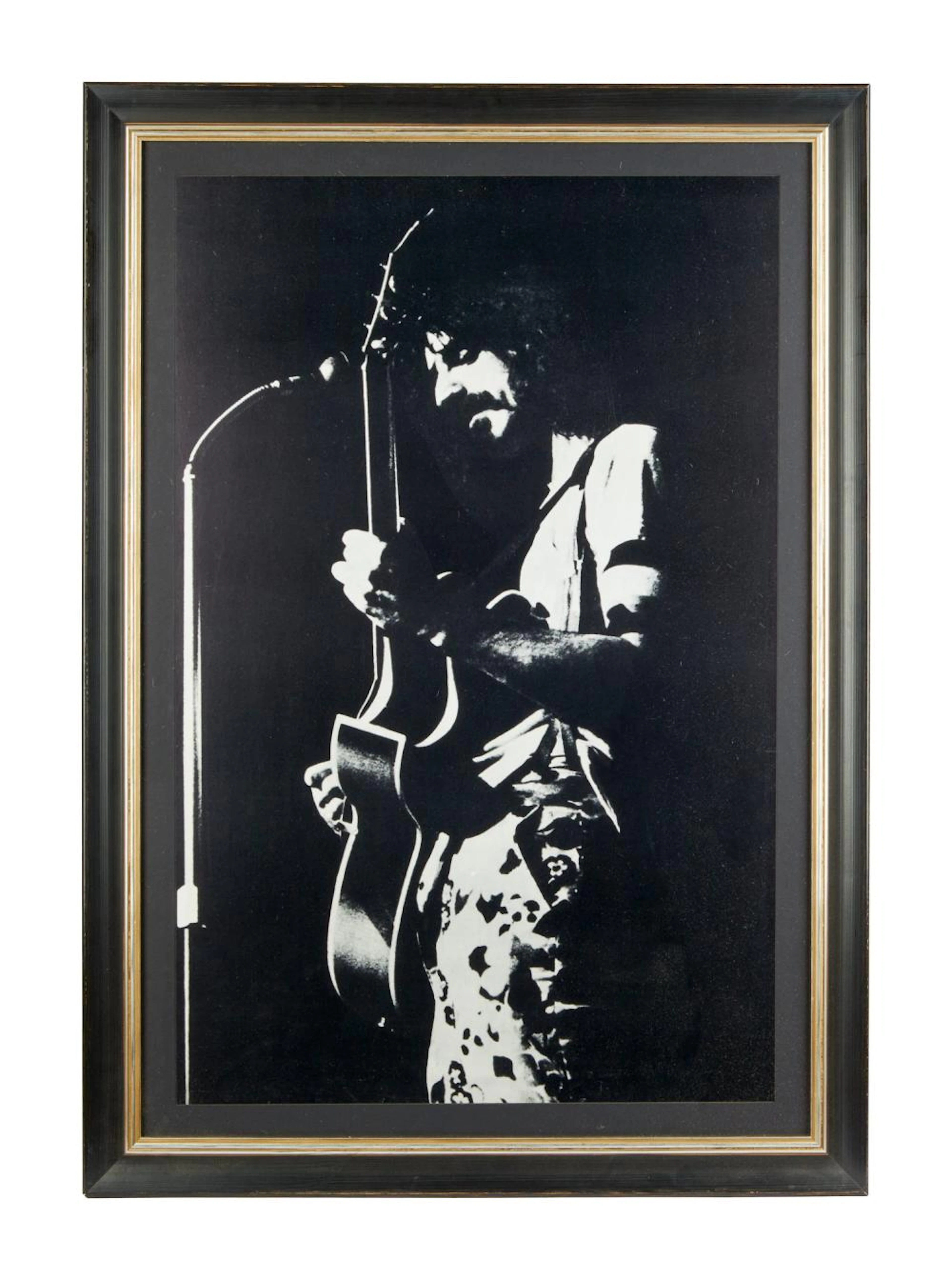 FRANK ZAPPA | BLACK AND WHITE PRINT