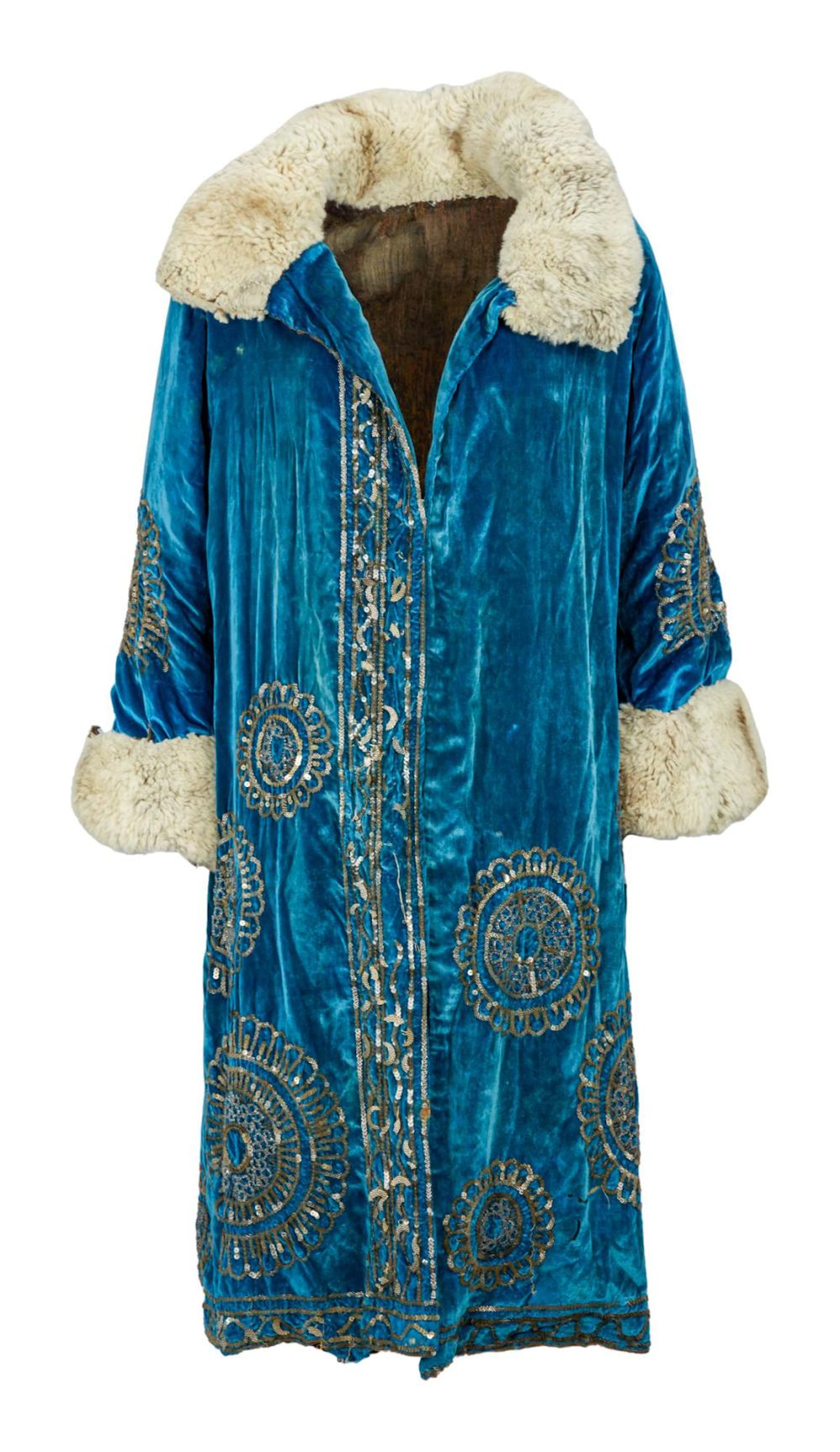 FRANK ZAPPA | GAIL ZAPPA 1920S EVENING COAT