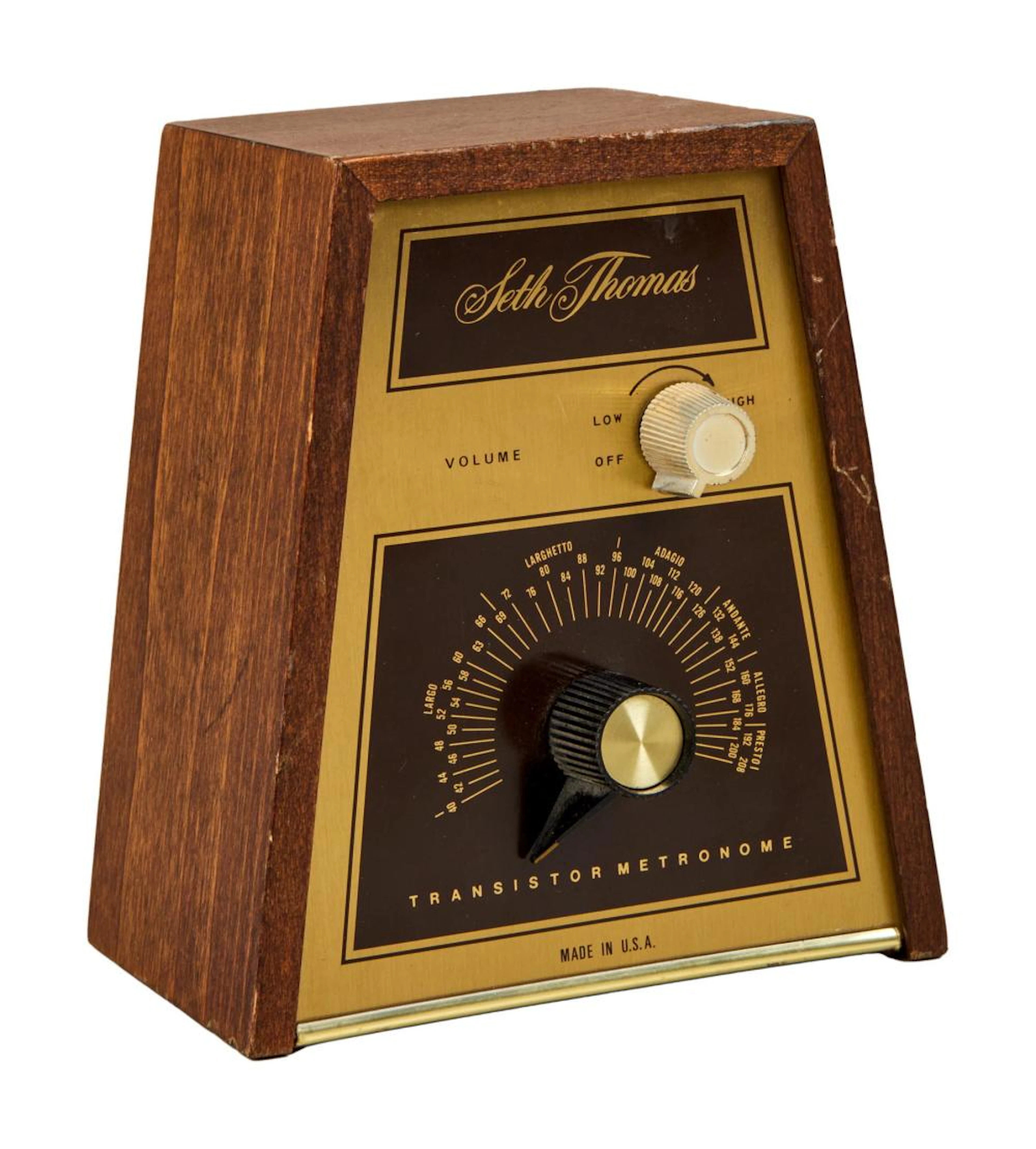 FRANK ZAPPA | VINTAGE SETH THOMAS TRANSISTOR METRONOME
