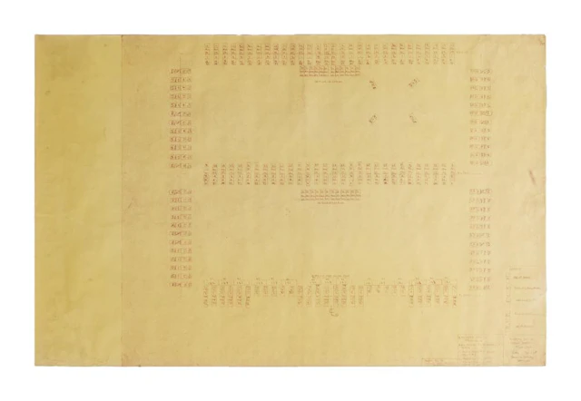 FRANK ZAPPA | 1984 TOUR LIGHTING PLOT