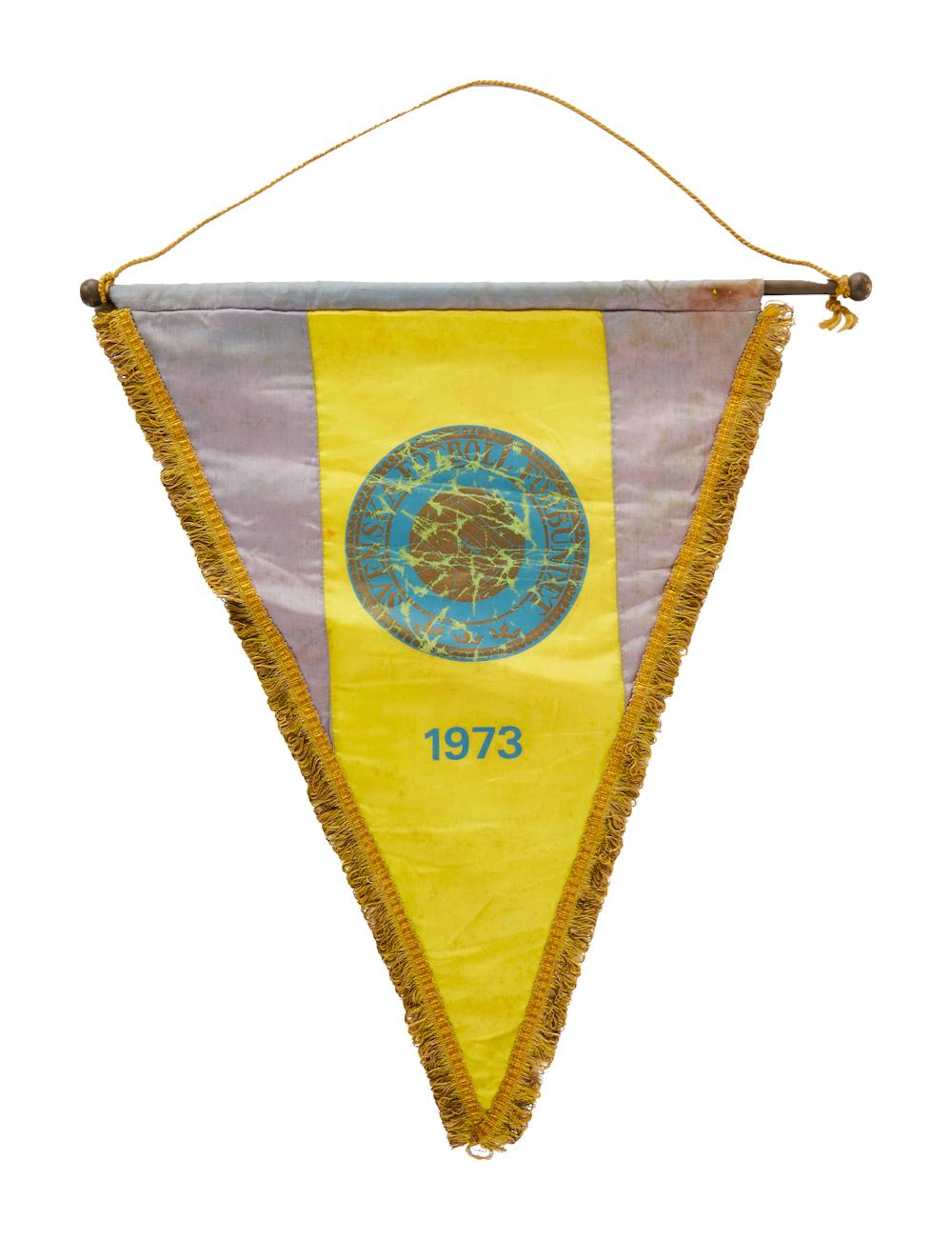 PELE: BRAZIL VS SWEDEN GAME PENNANT