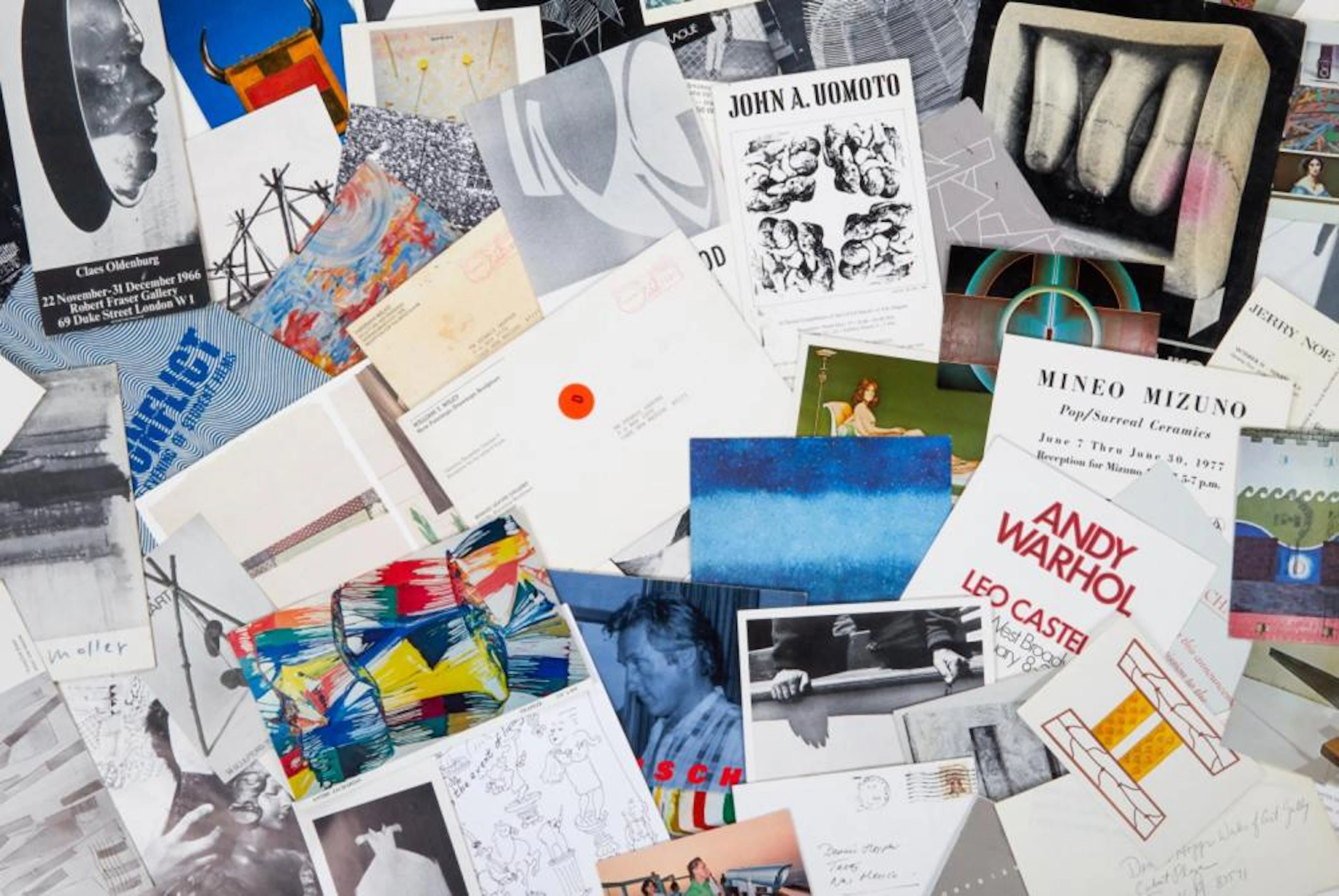 DENNIS HOPPER | NEW YORK CITY, LOS ANGELES ART SHOW INVITATIONS