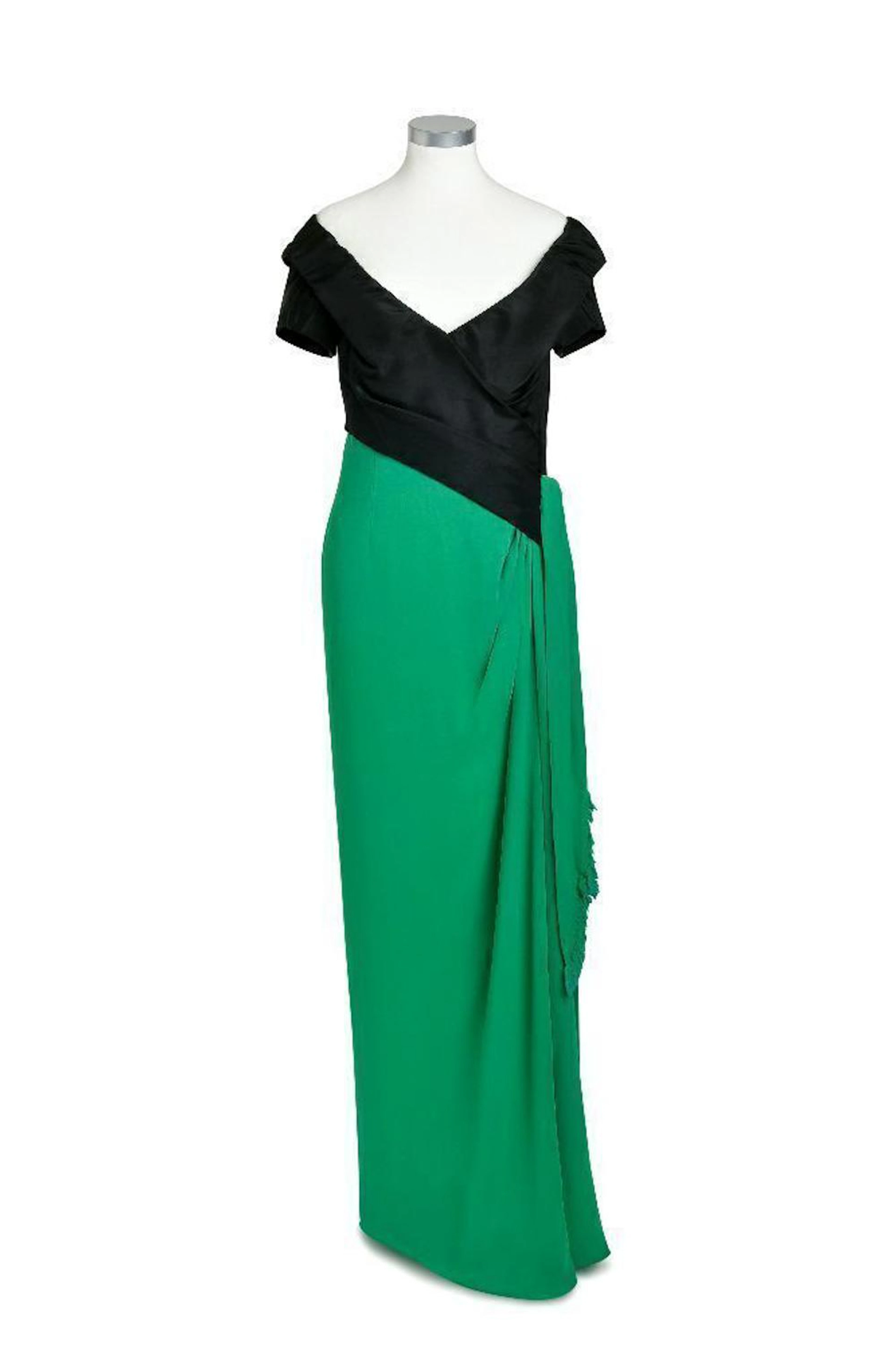 PRINCESS DIANA | GALA DINNER WORN CATHERINE WALKER EVENING GOW