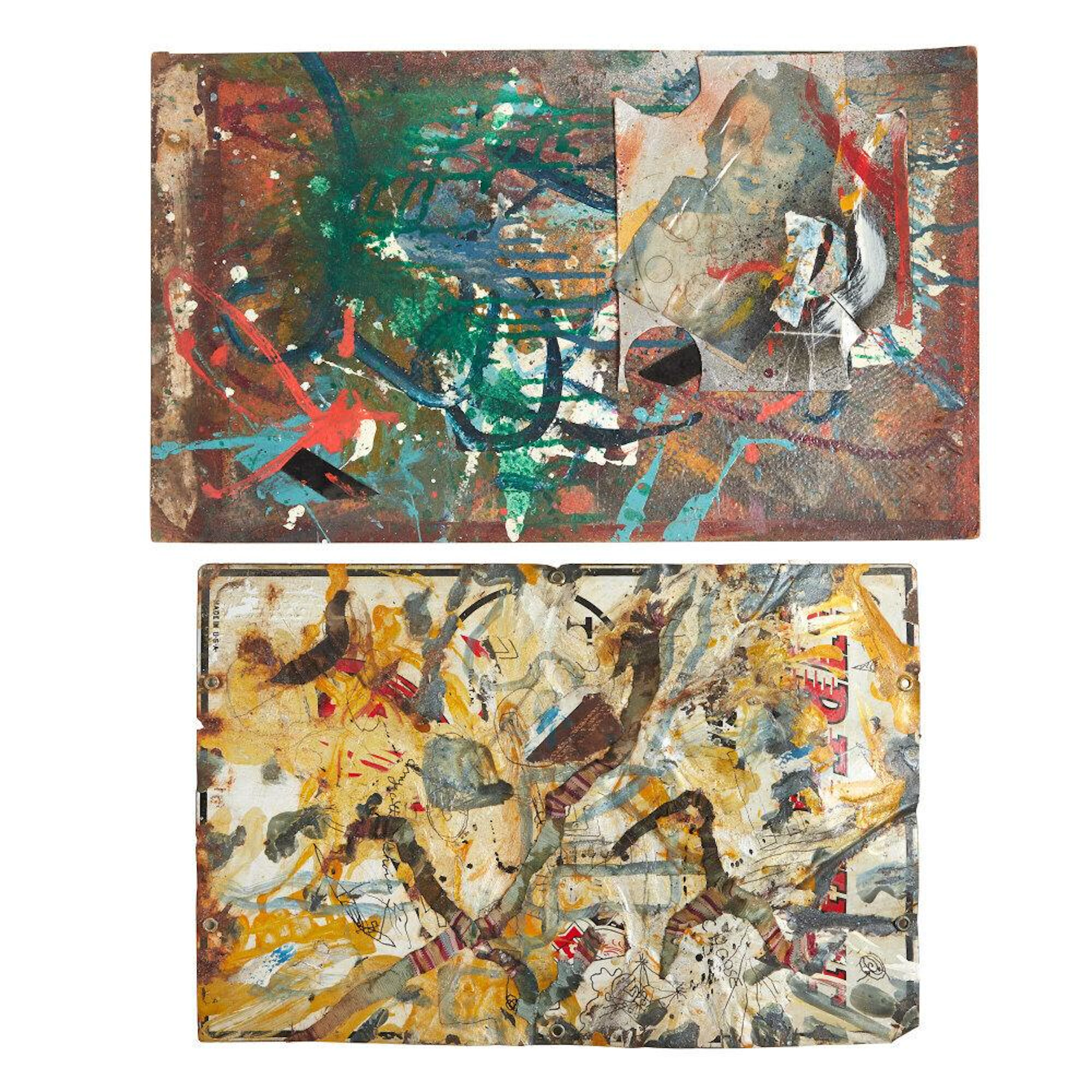 DENNIS HOPPER | METAL SIGN AND BOARD ASSEMBLAGES