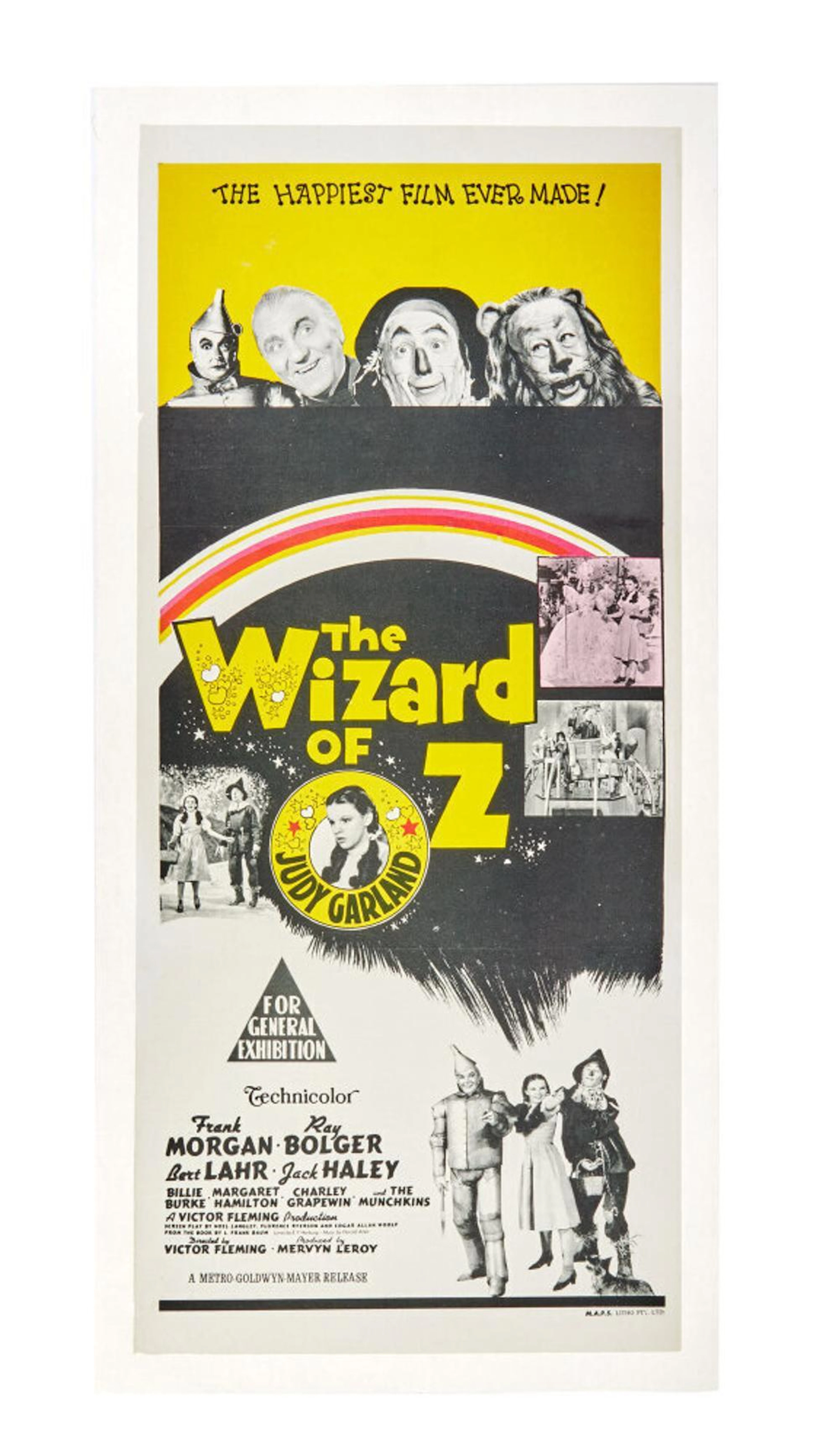 THE WIZARD OF OZ | LINEN-BACKED AUSTRALIAN FILM POSTER