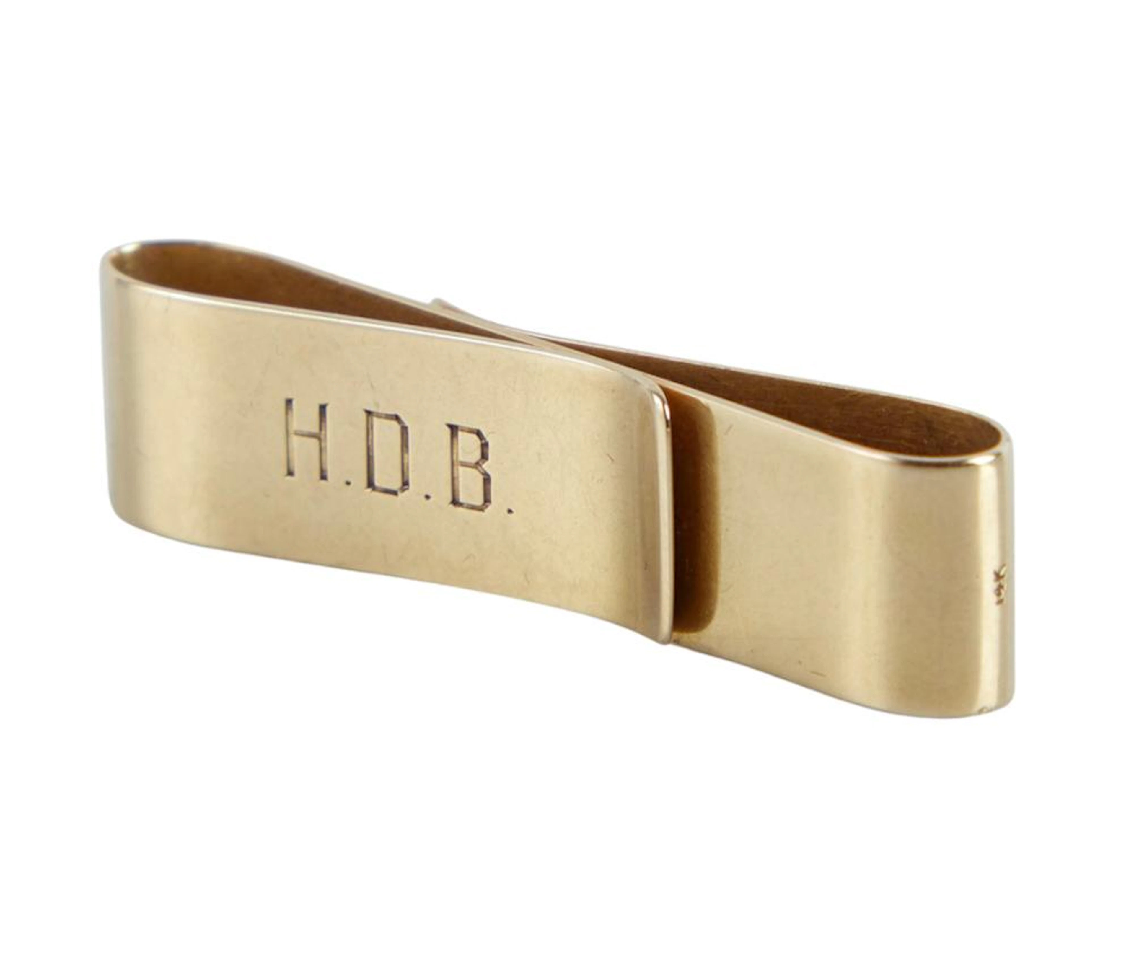 HUMPHREY BOGART | ENGRAVED TIE CLIP