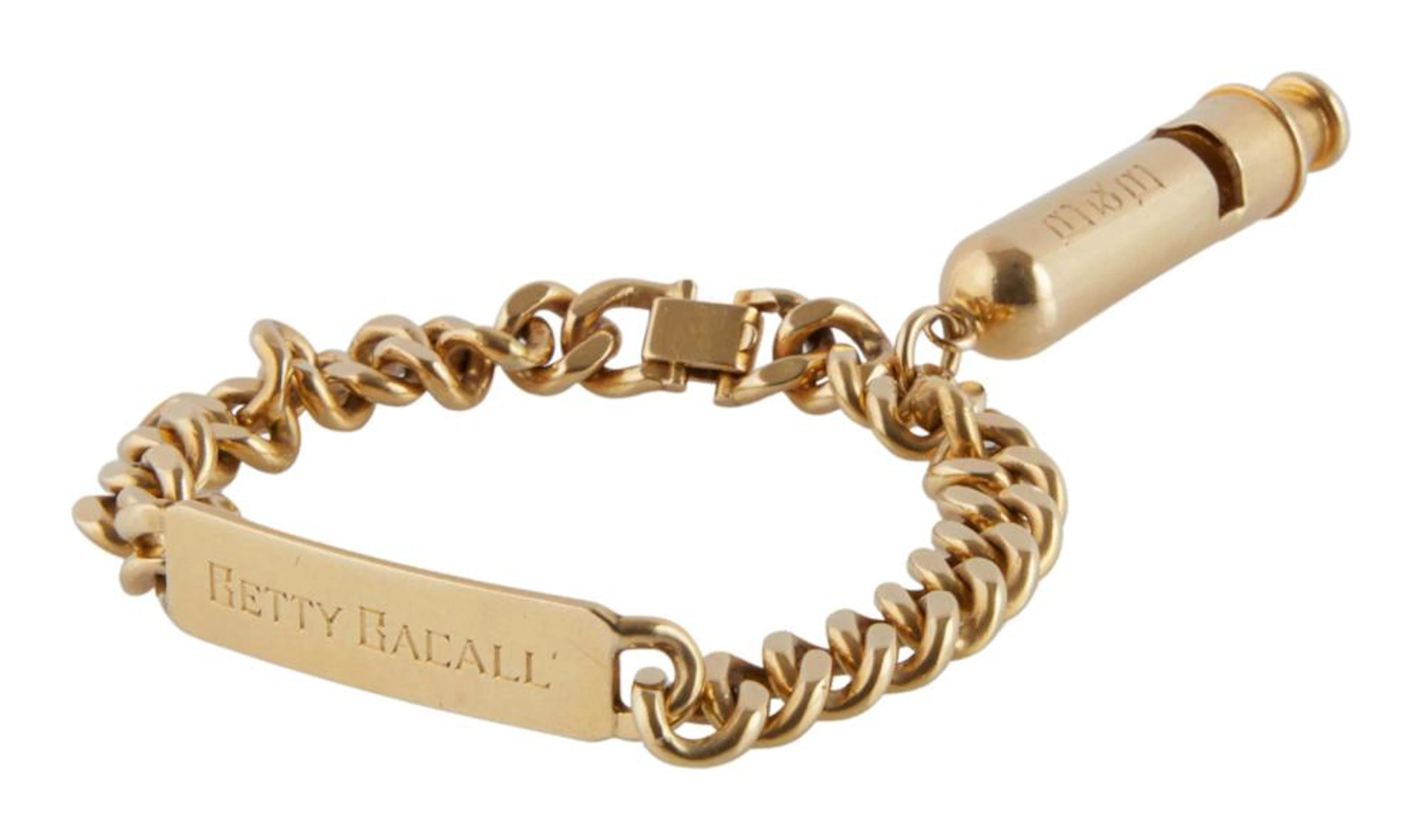 HUMPHREY BOGART | GIFTED LAUREN BACALL WHISTLE BRACELET
