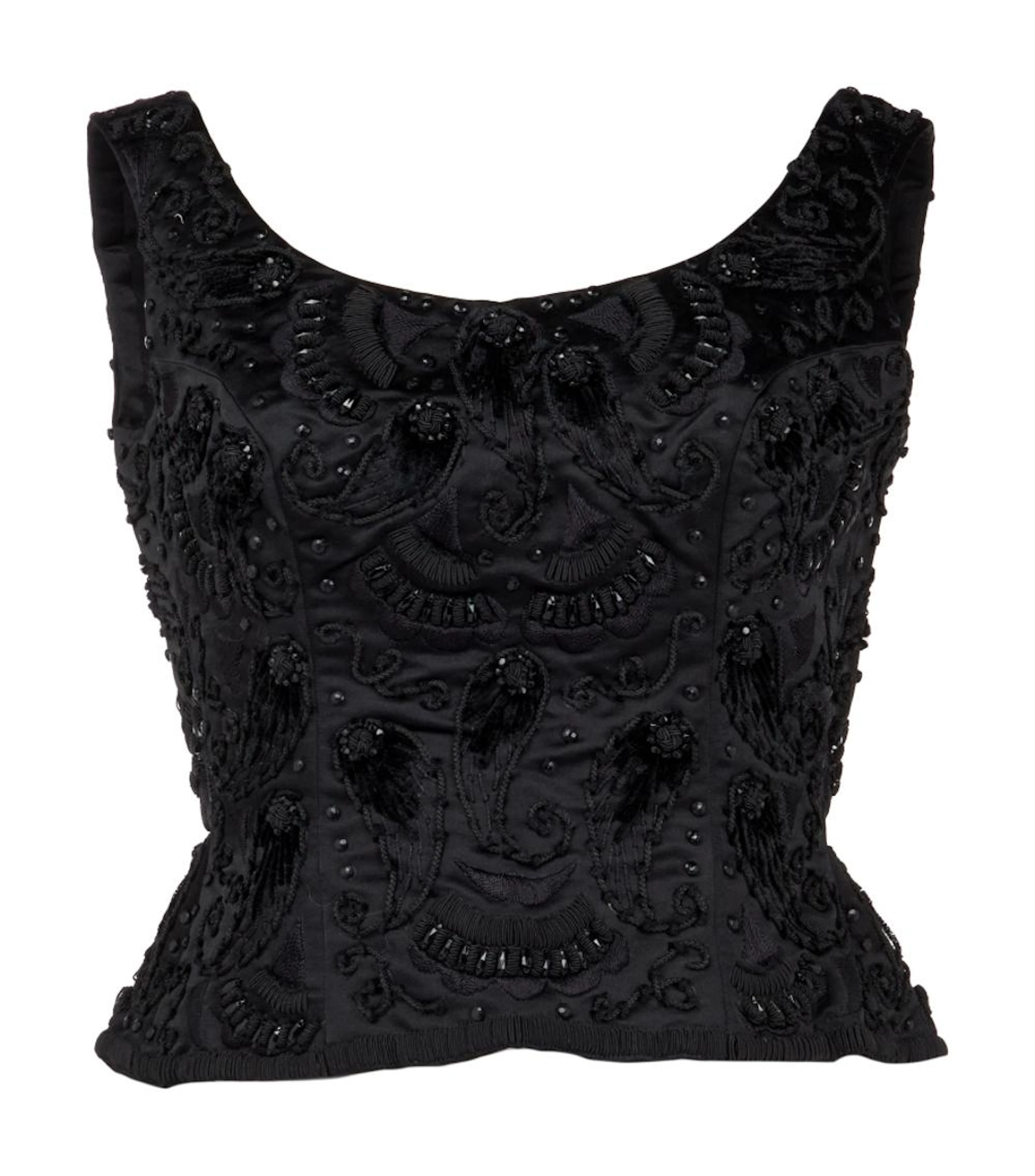 ELIZABETH TAYLOR | GALANOS EMBELLISHED BODICE