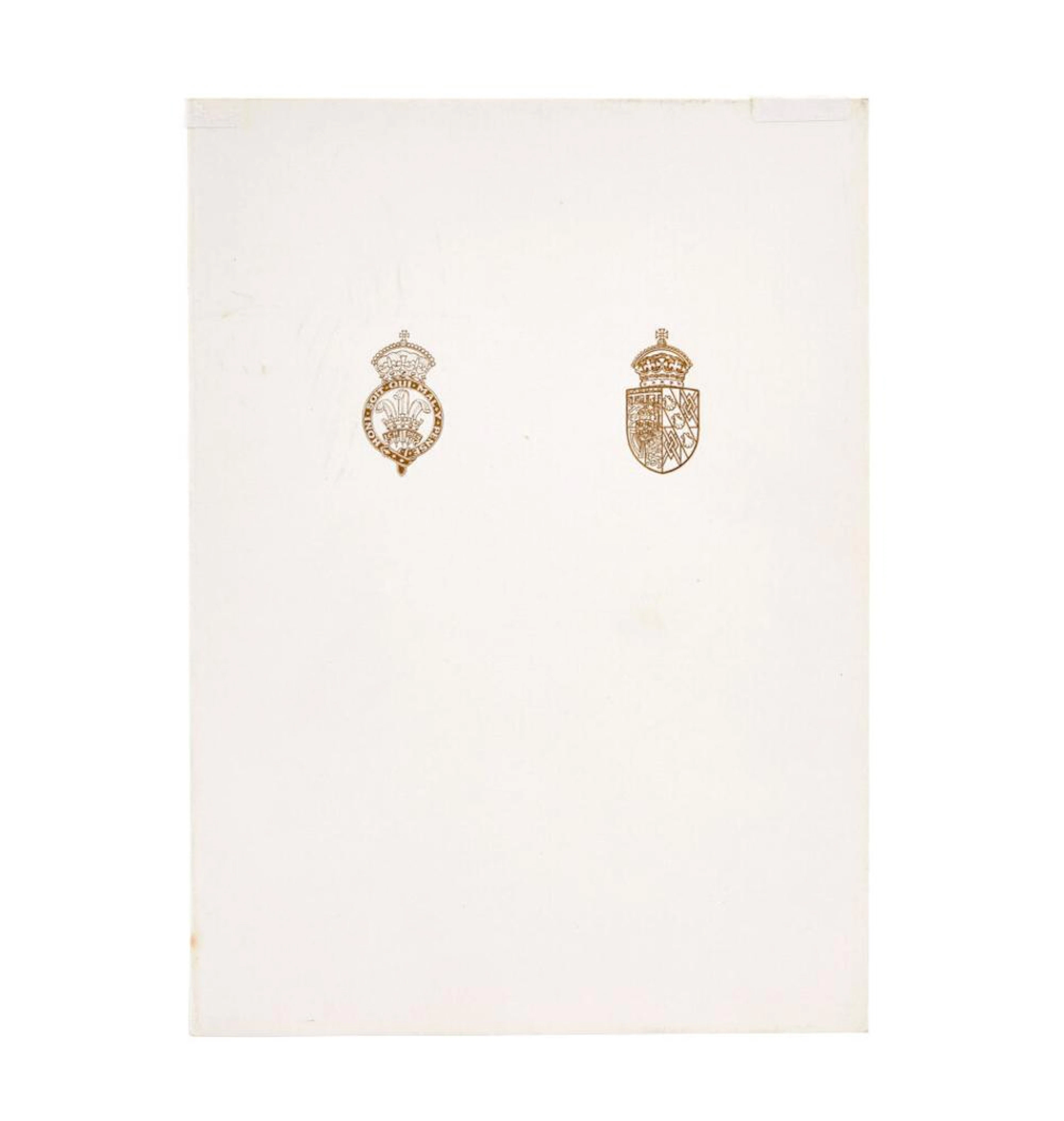 PRINCESS DIANA AND PRINCE CHARLES | 1983 SIGNED CHRISTMAS CARD