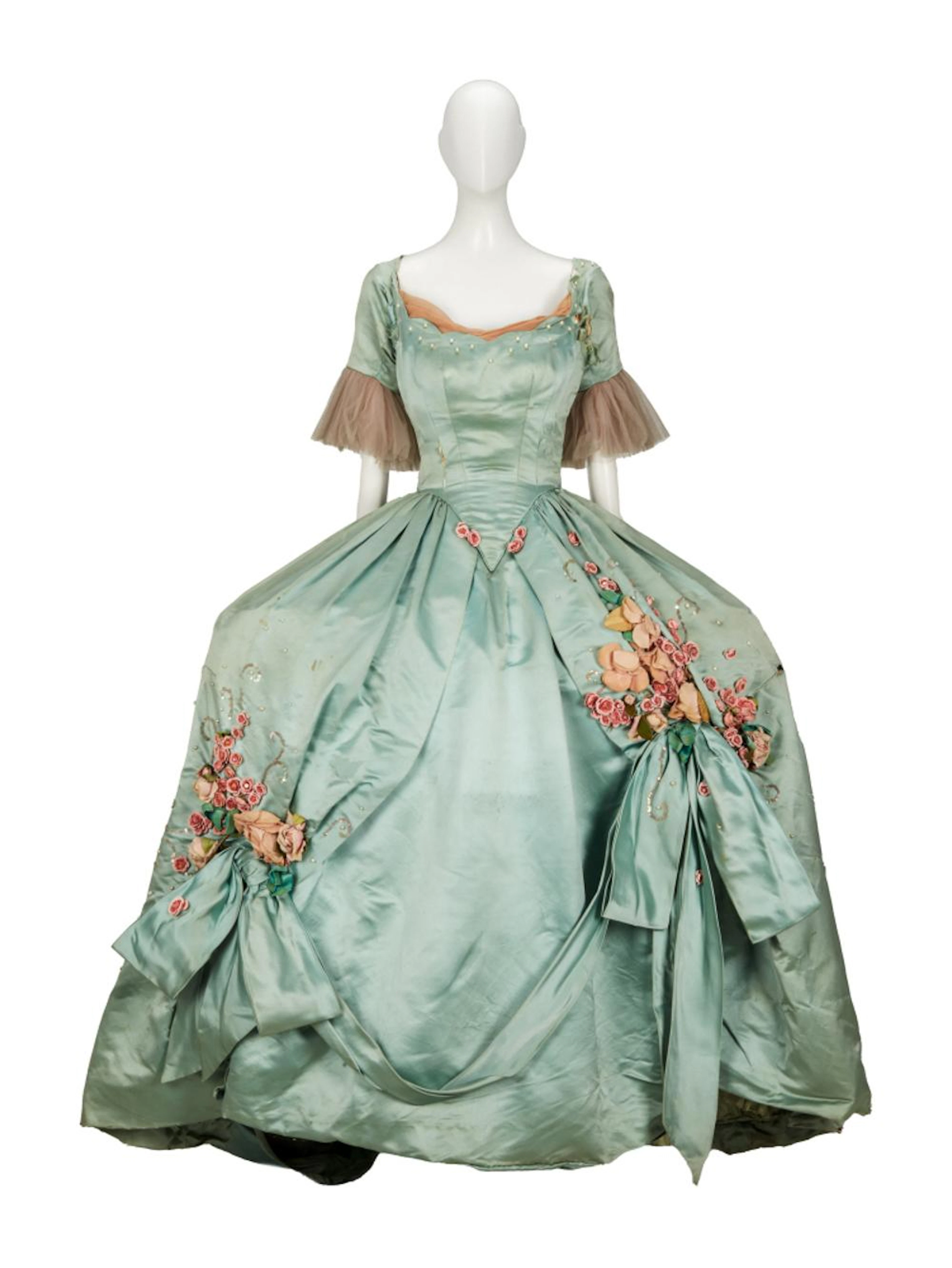 INGRID BERGMAN | "CLIO DULAINE" "SARATOGA TRUNK" 18TH CENTURY-STYLE GOW