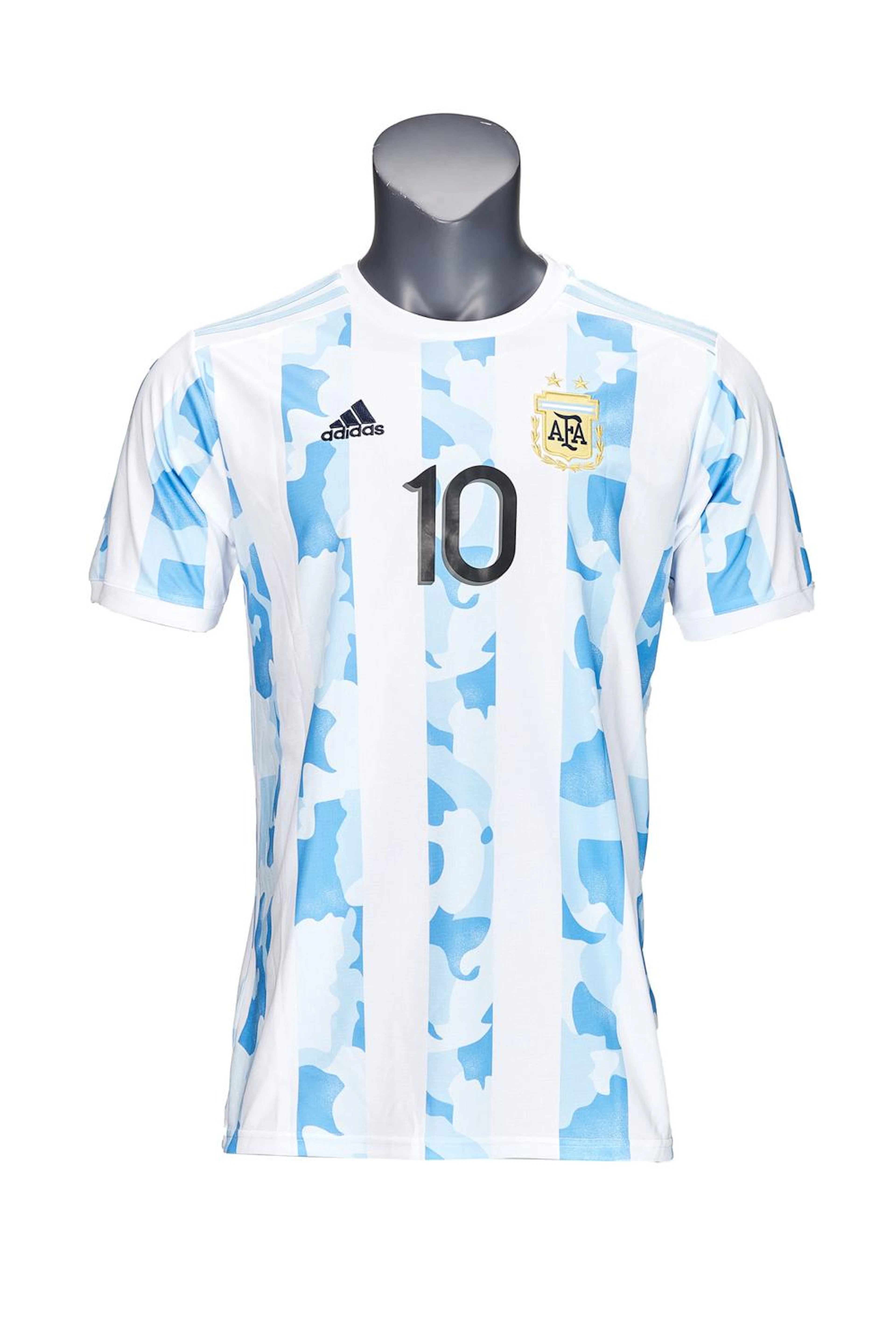 LIONEL MESSI: SIGNED 2020-21 ARGENTINA JERSEY (BECKETT)