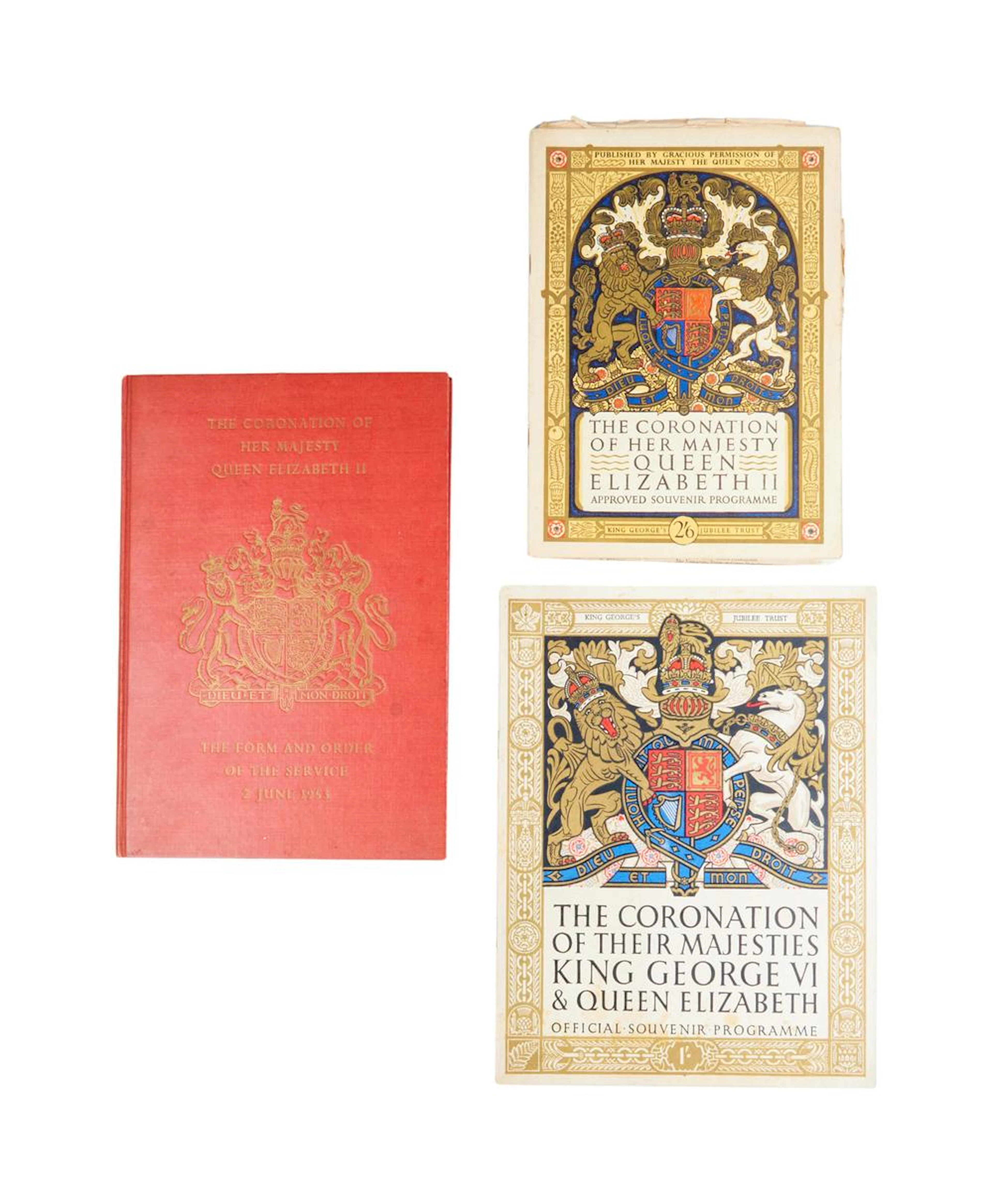 King George VI And Queen Elizabeth II | Original Coronation Programs