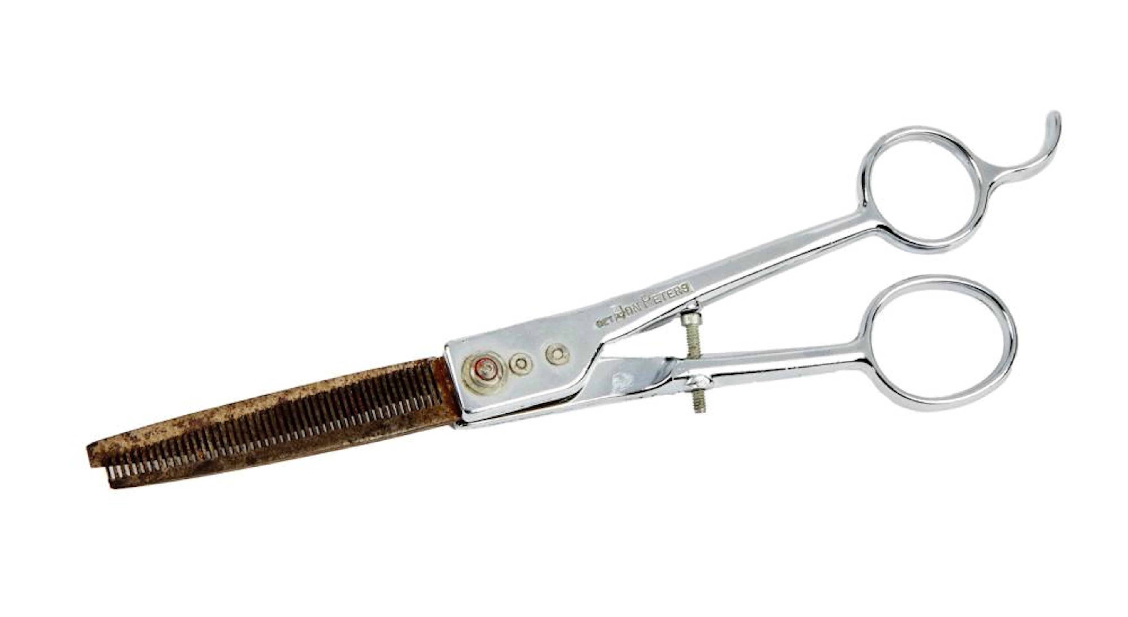 Barbra Streisand | Jon Peters-Engraved Haircutting Scissors