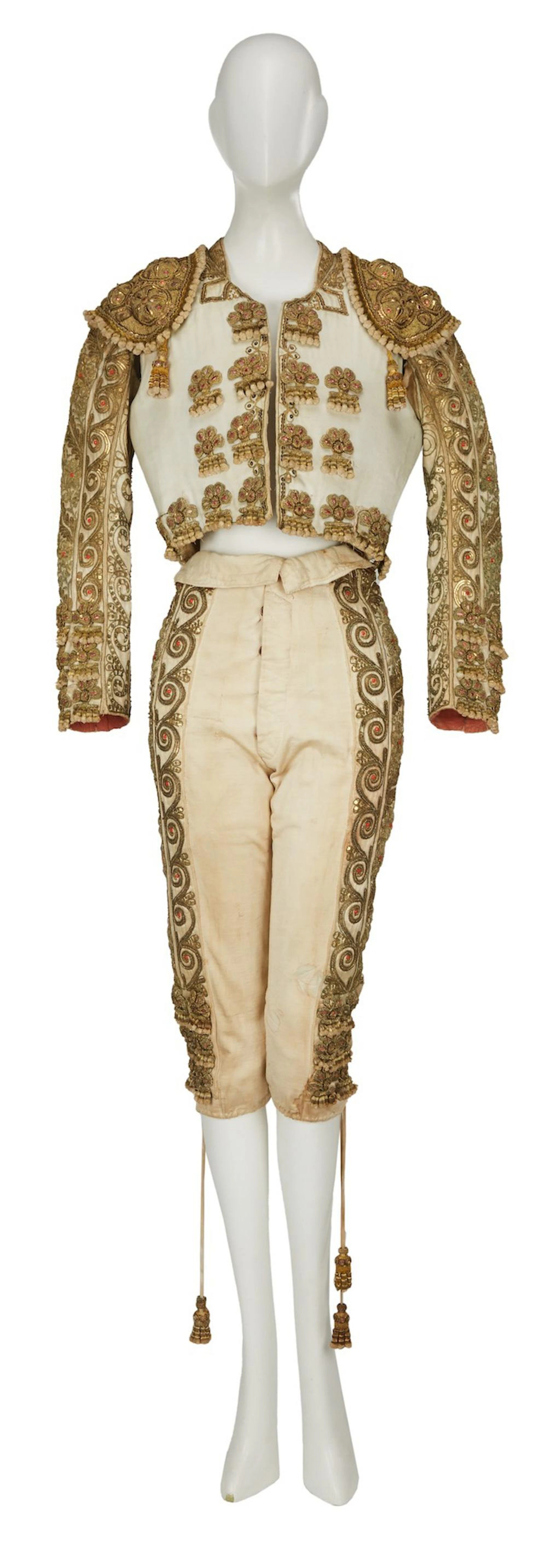 Gloria Swanson | 1954 Worn Toreador Suit