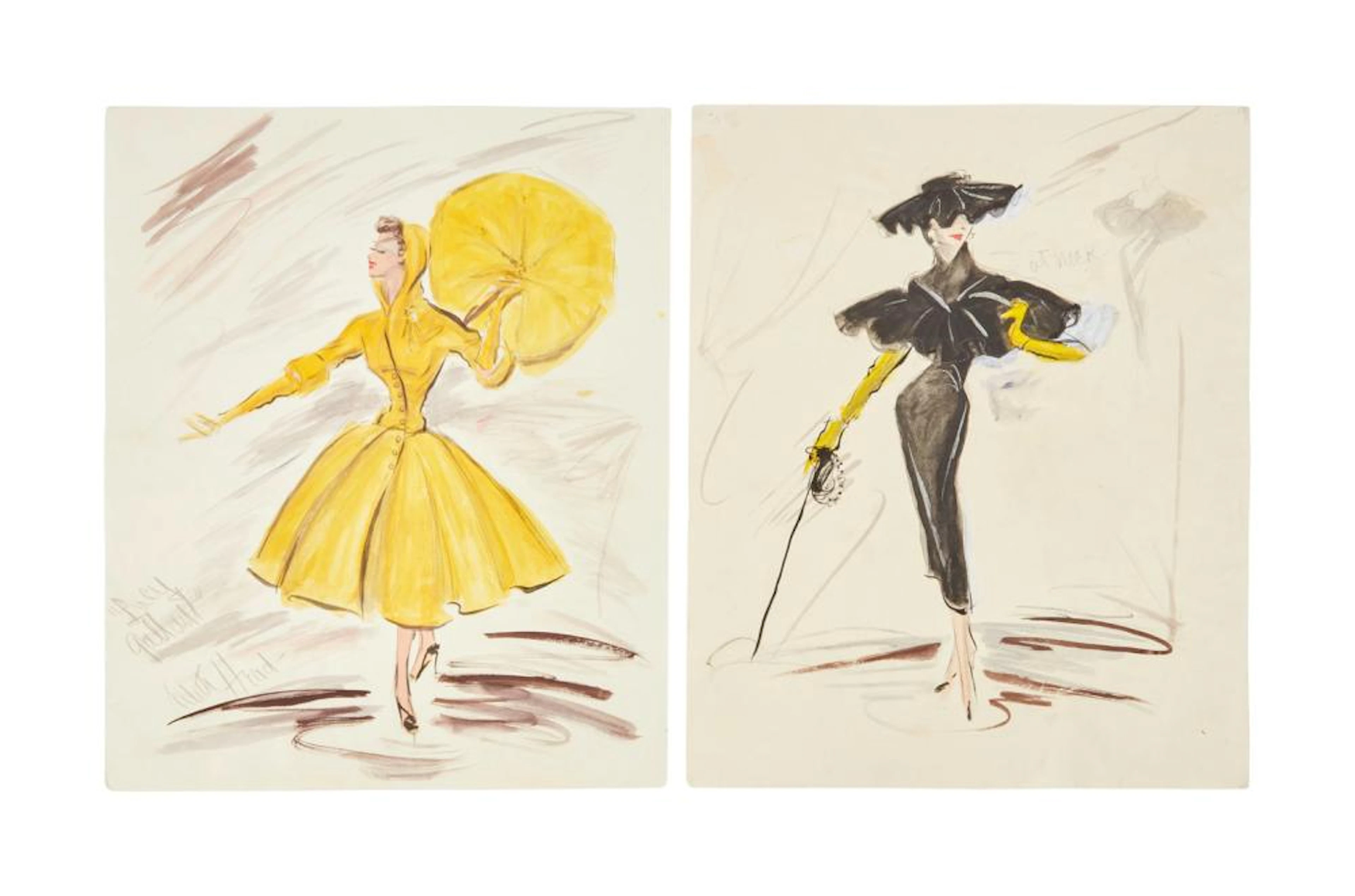 Lucy Gallant | Edith Head Costume Illustrations