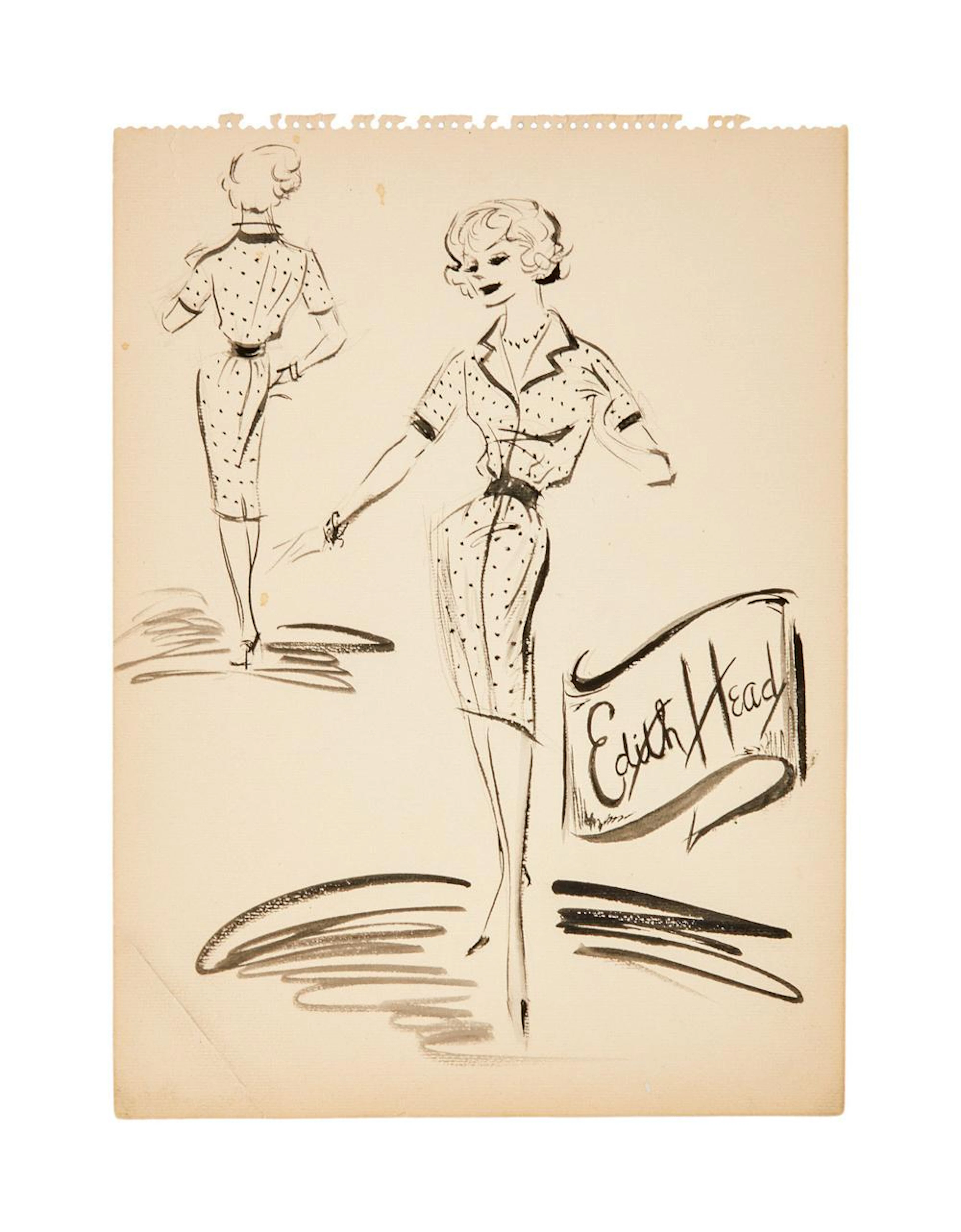 Edith Head | Private Label Design Illustratio