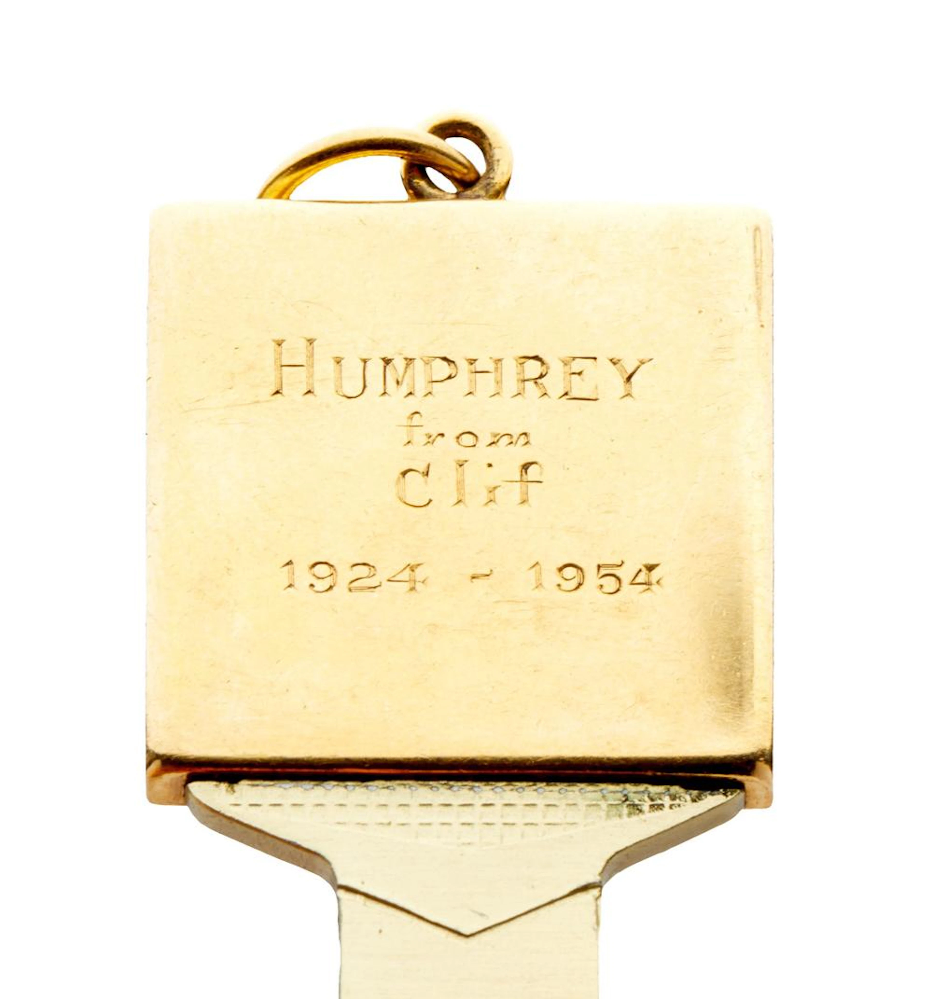 Humphrey Bogart | Engraved Key