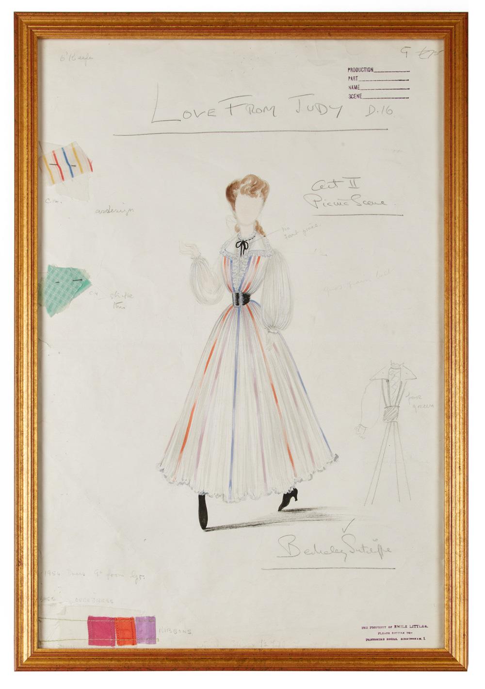 Love From Judy | Berkeley Sutcliffe Costume Illustratio