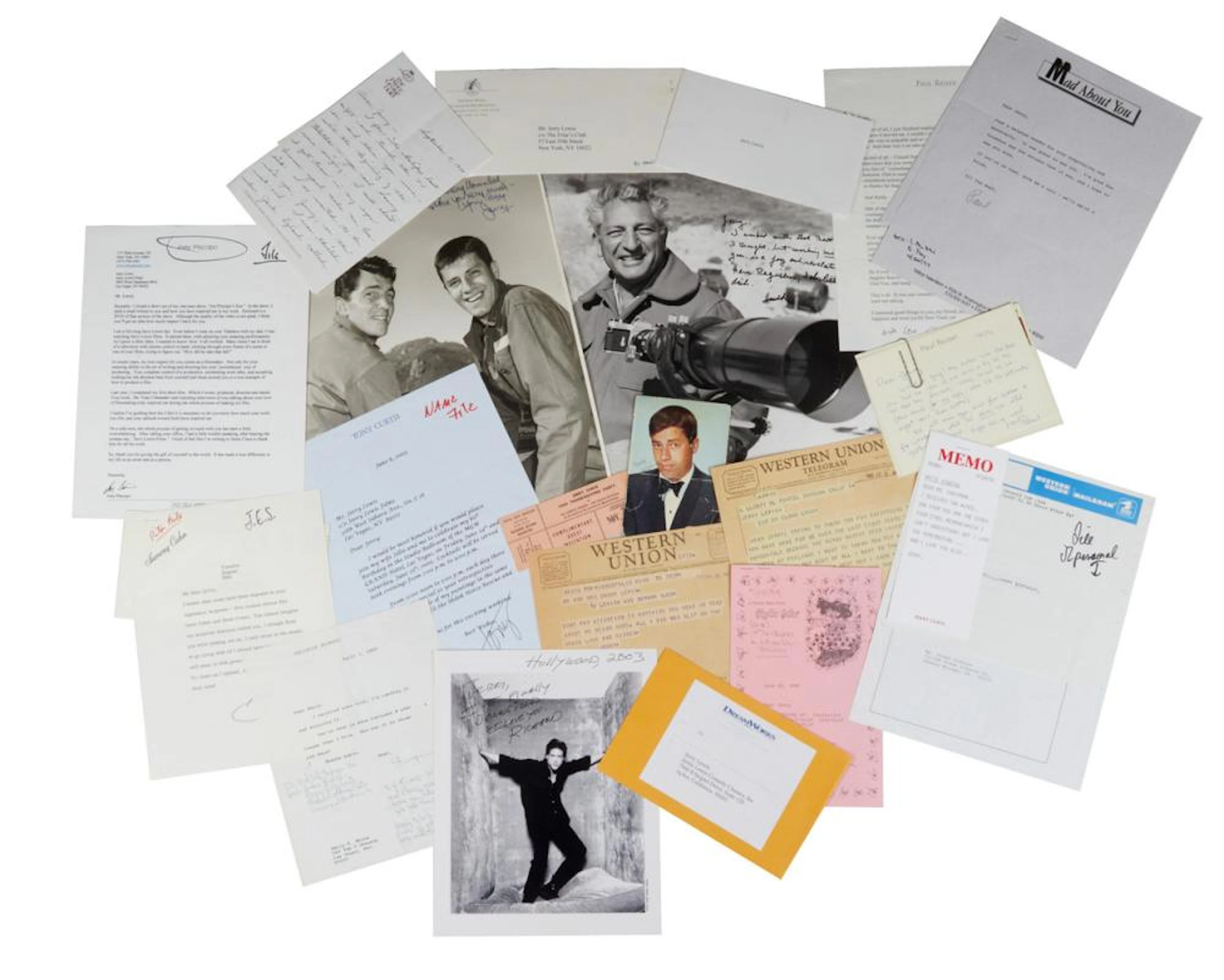 Jerry Lewis | Celebrity Signed Letters