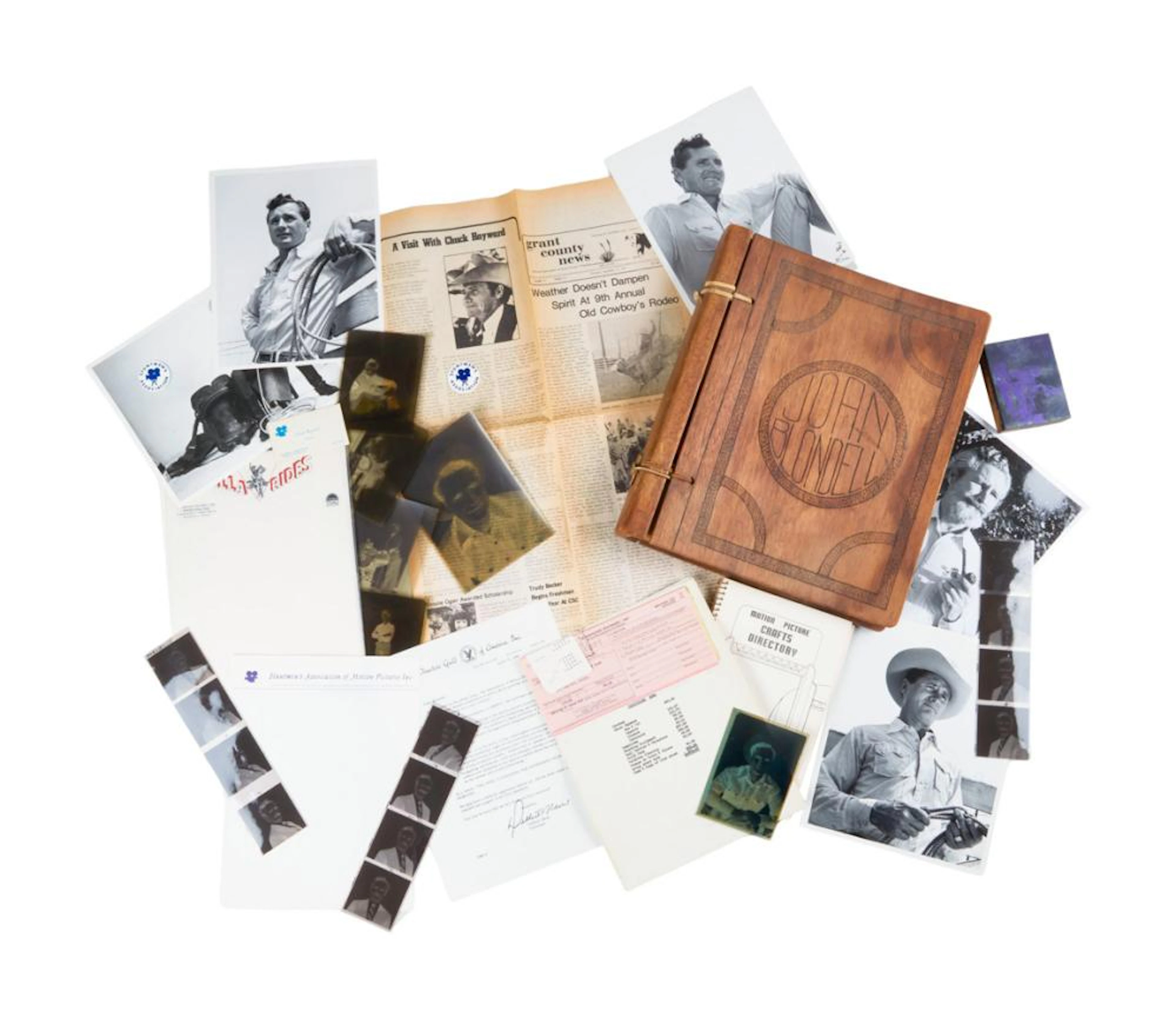 Chuck Hayward | Personal Photos And Supporting Documents Ephemera