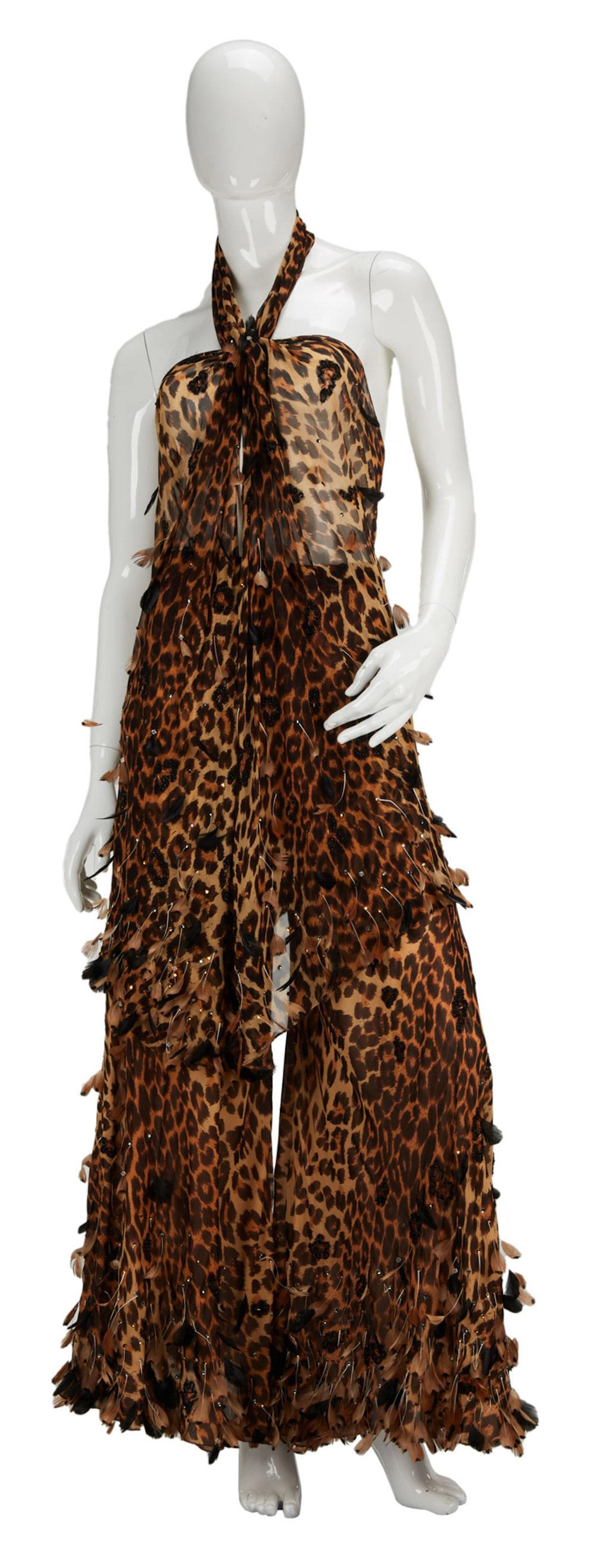 Bette Midler | "Isn't She Great" Jungle Cat Pants And Scarf (With DVD)