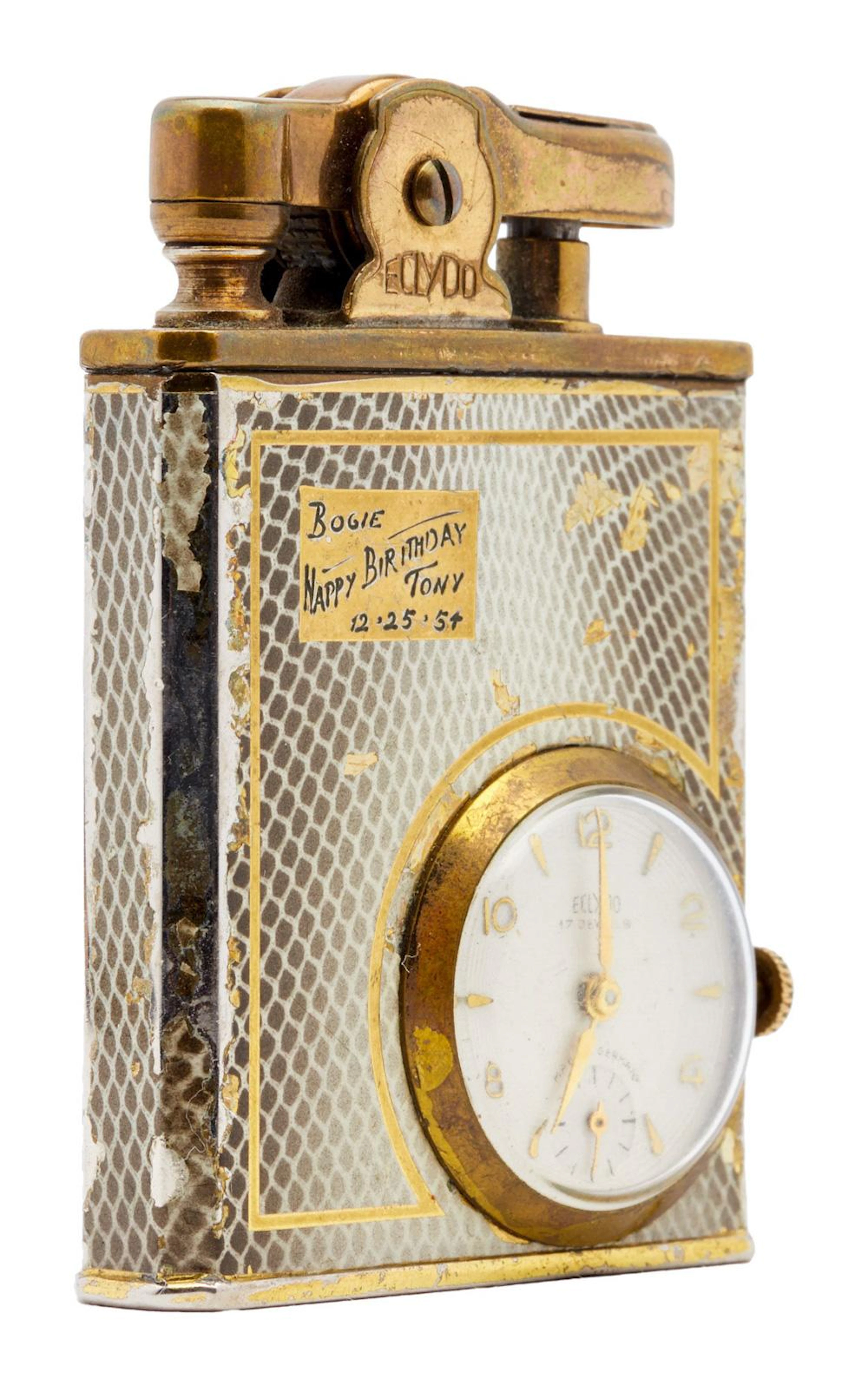 Humphrey Bogart | Gifted Engraved Clock-Lighter