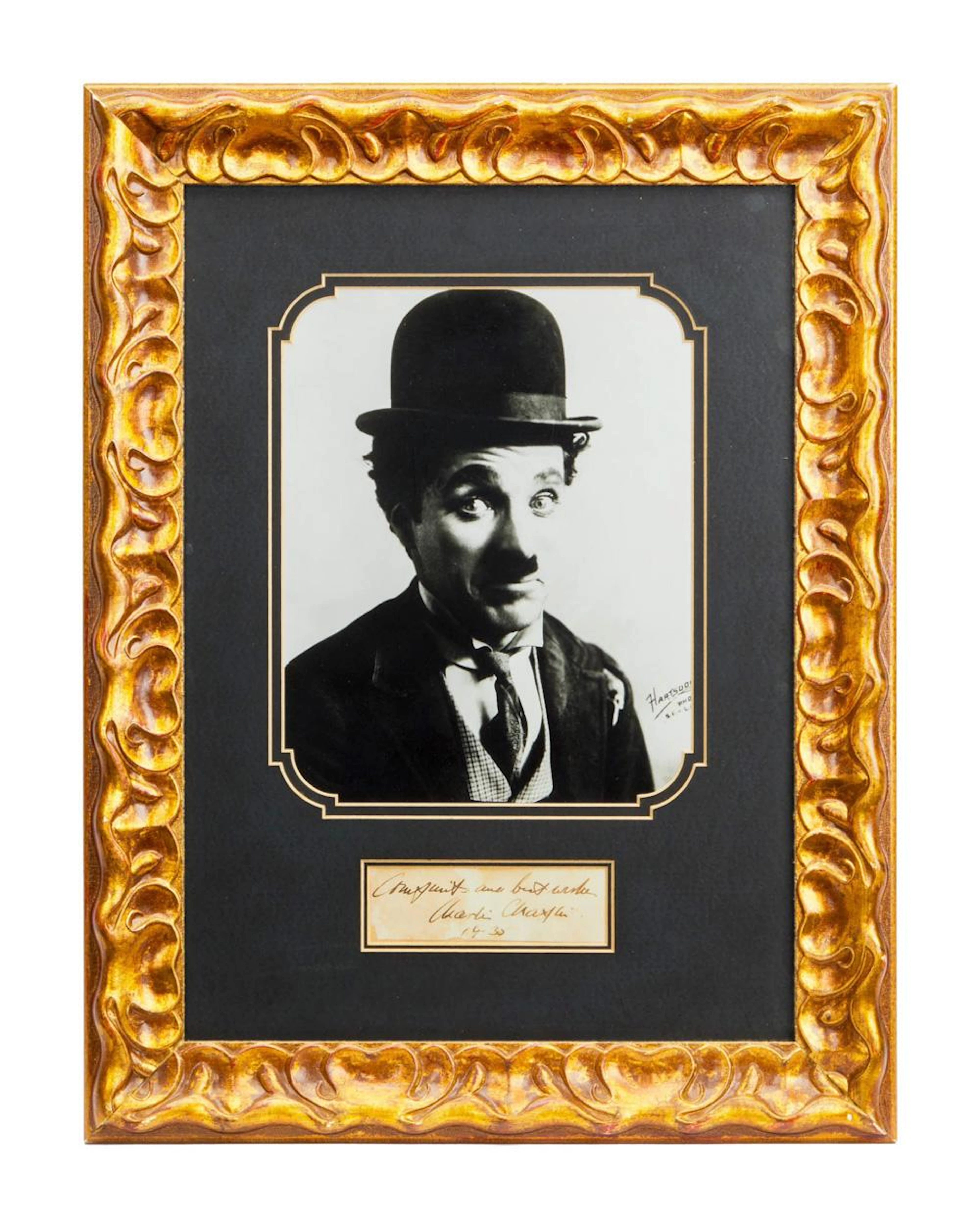 Charlie Chaplin | Signed Sheet