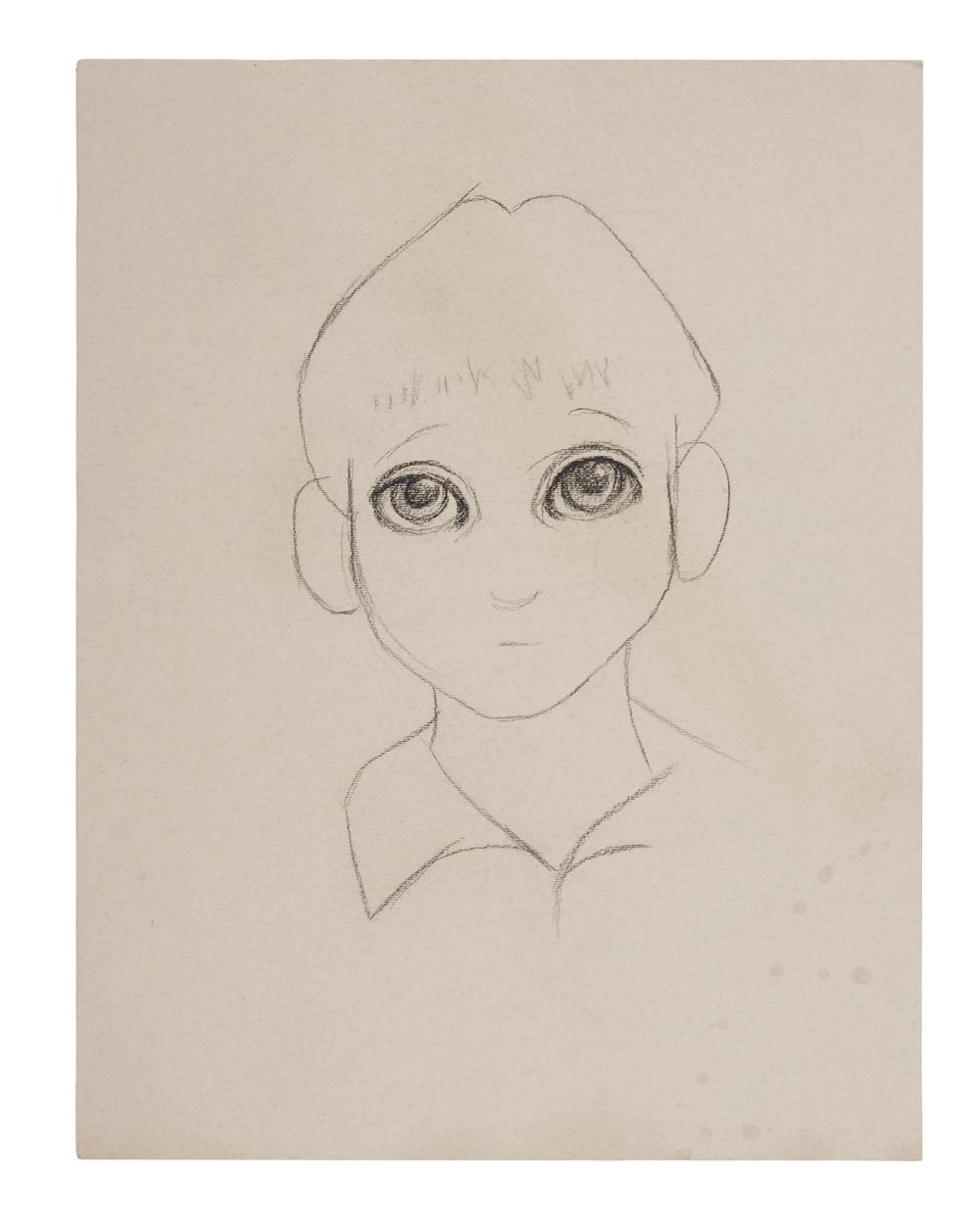 Big Eyes | Boy With Big Eyes Illustration Prop