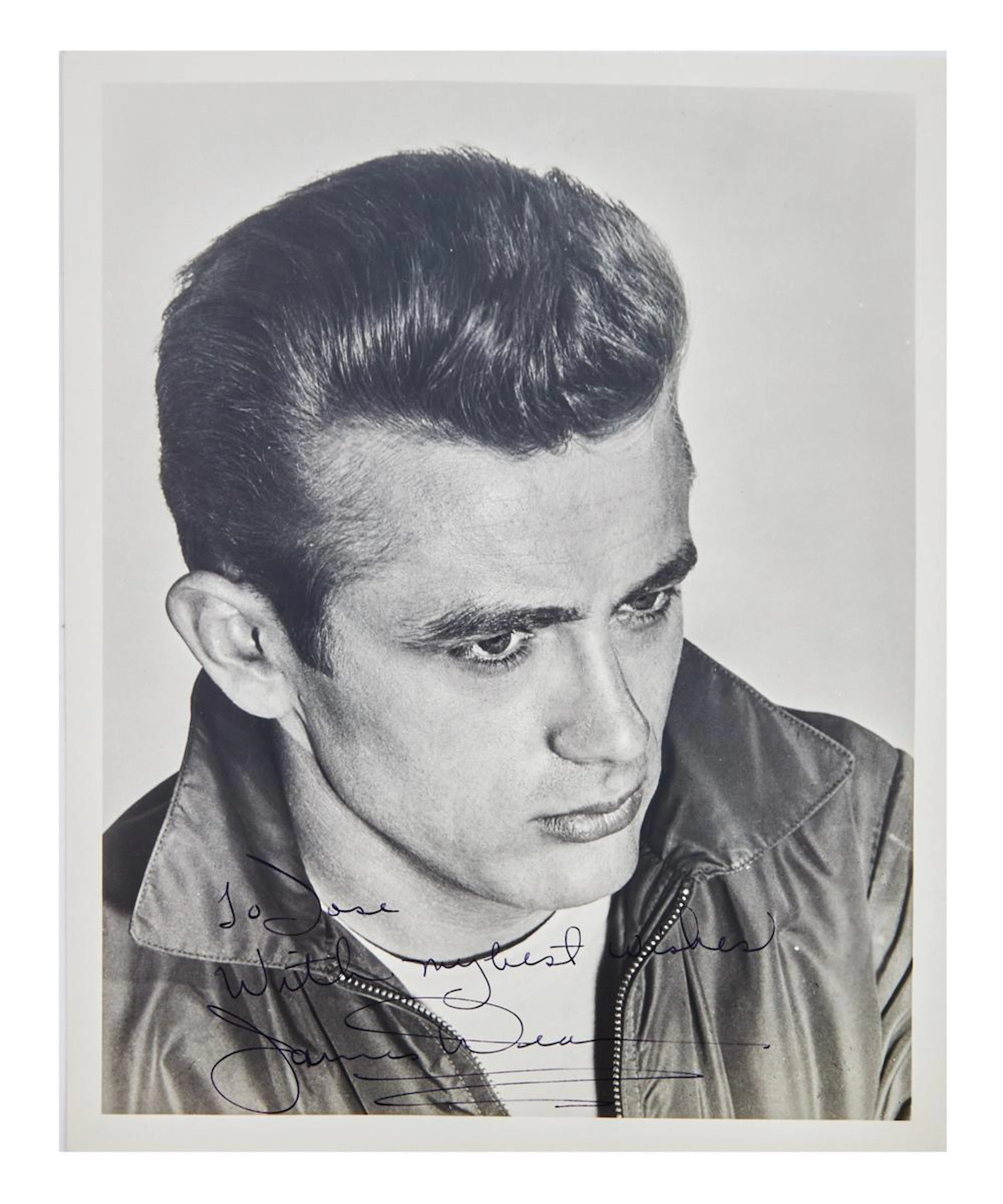 James Dean | "Rebel Without A Cause" Signed Photo