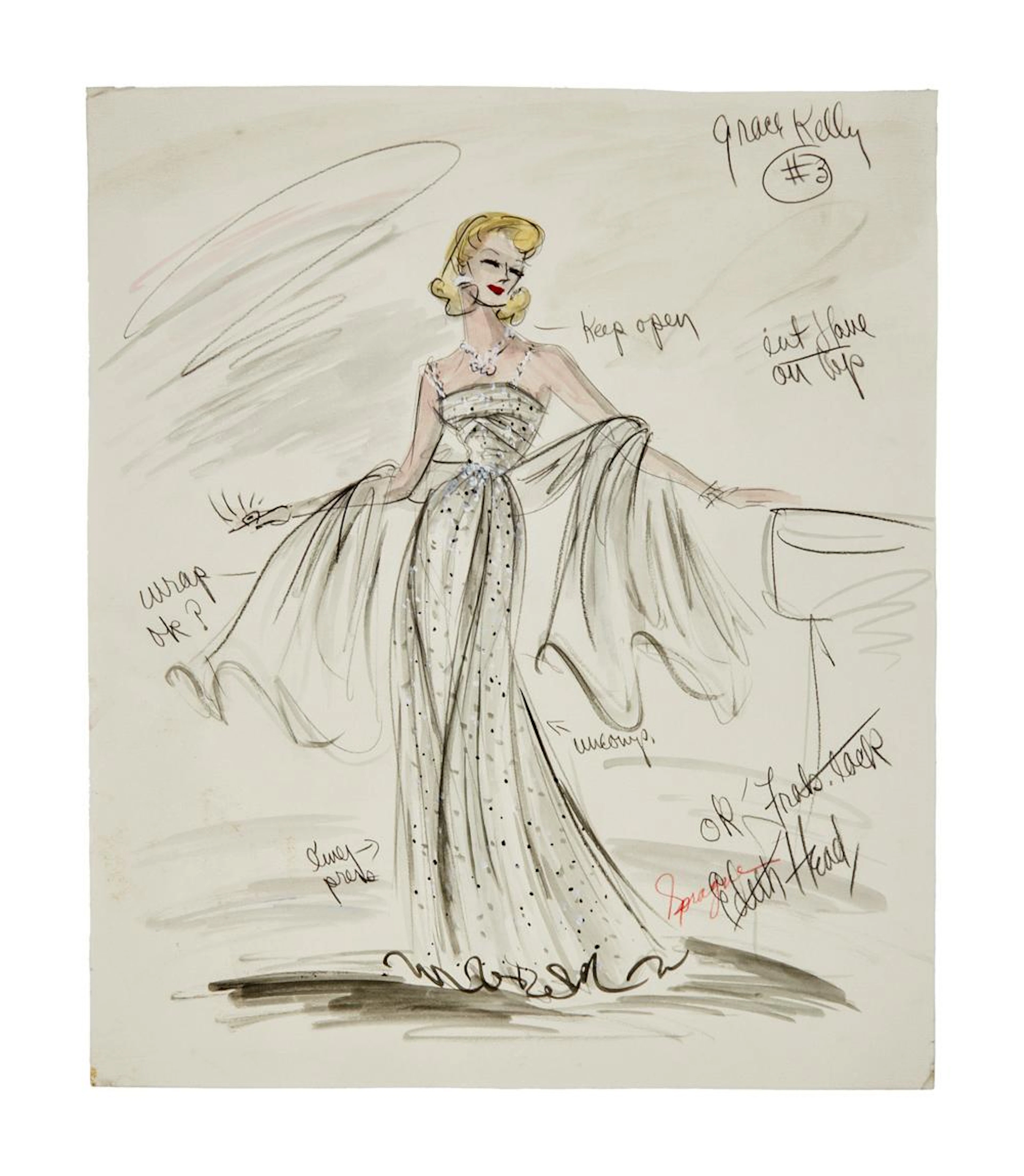Grace Kelly | Alfred Hitchcock "To Catch A Thief" Edith...