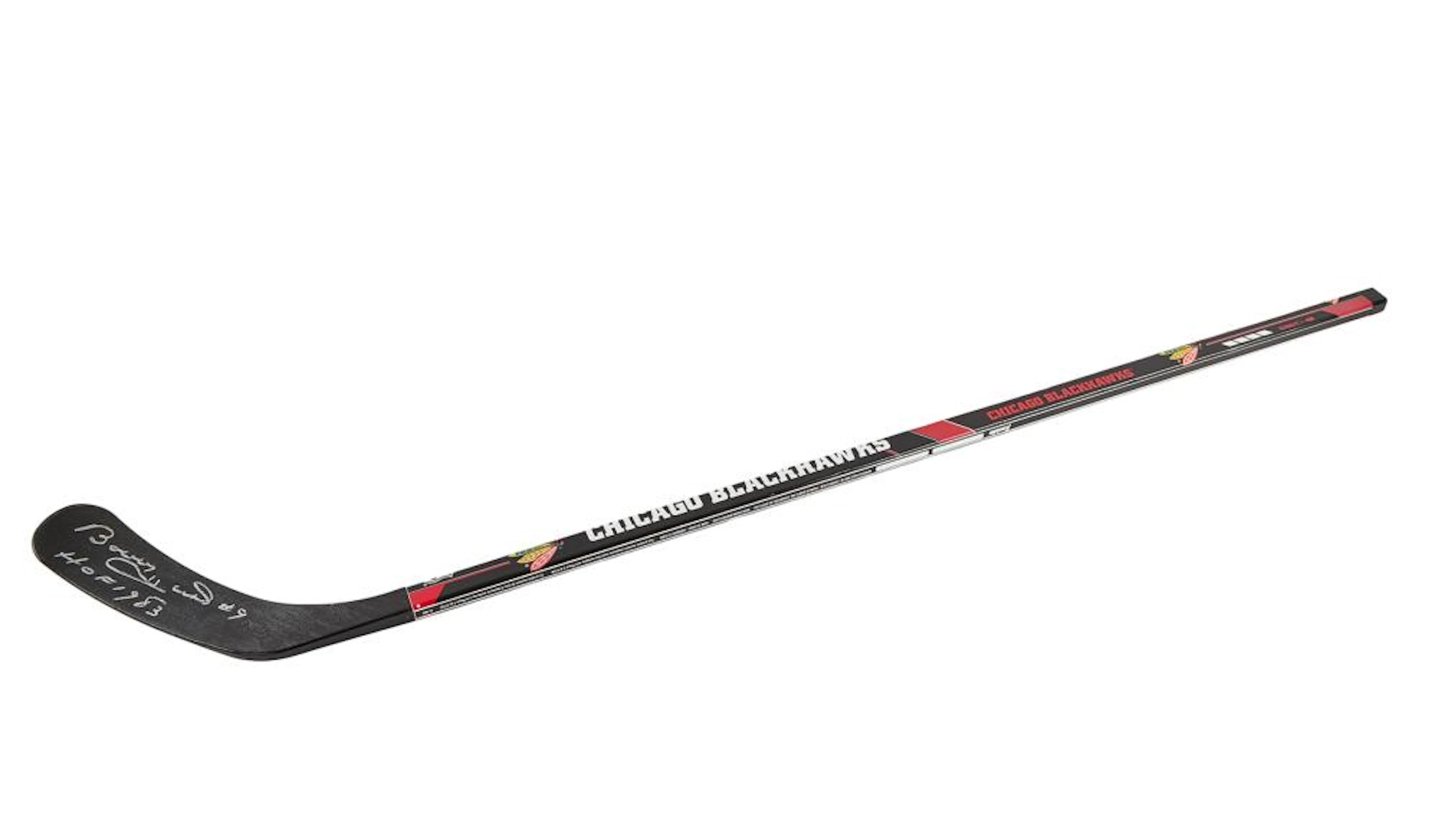 BOBBY HULL: SIGNED HOCKEY STICK (PSA AND NHL)