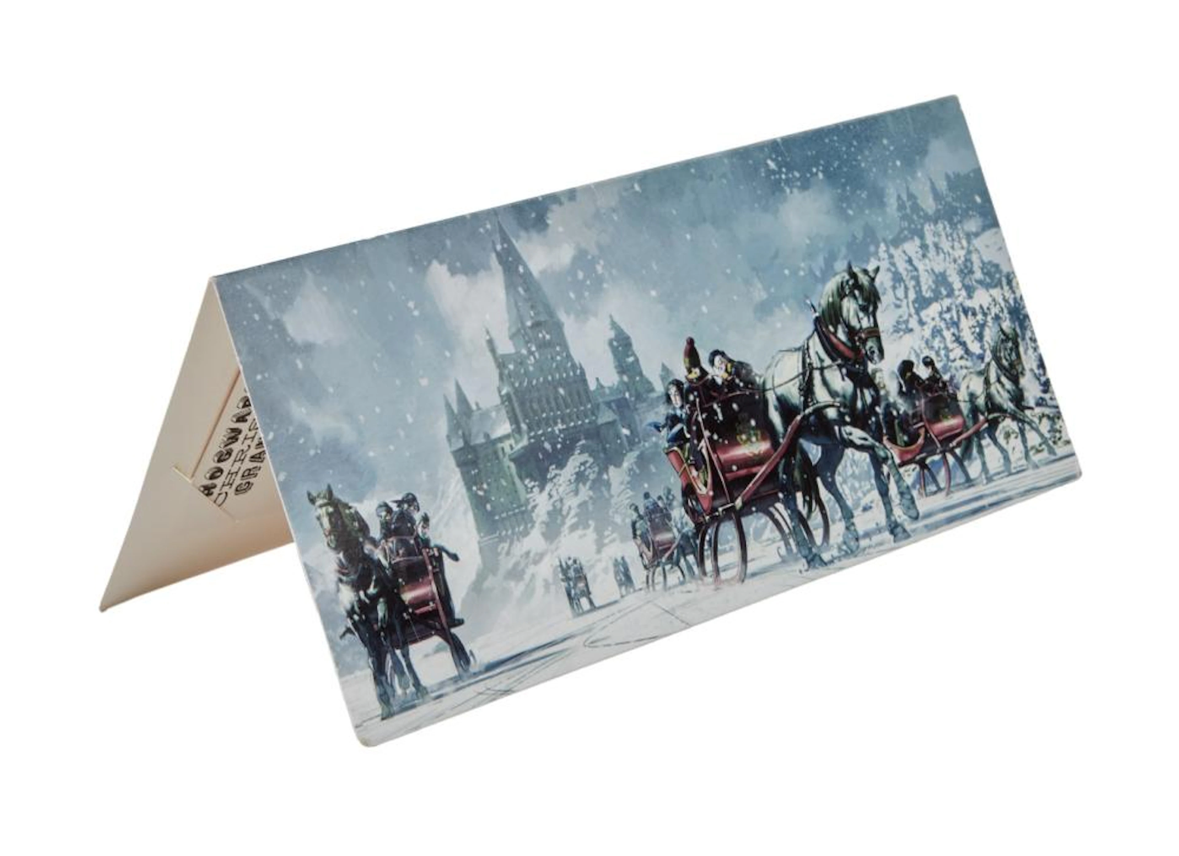 Harry Potter | 2007 Hogwarts' Christmas Grand Draw Raffle Card/Certificate