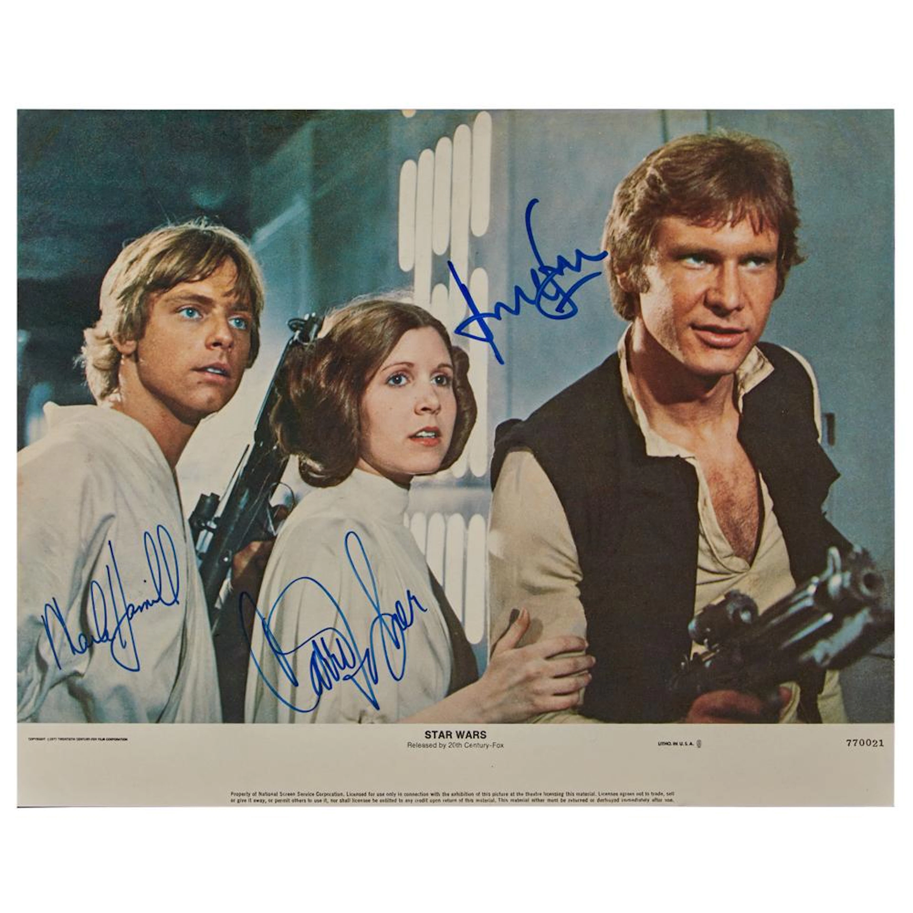 Star Wars - A New Hope | Carrie Fisher And Harrison Ford...