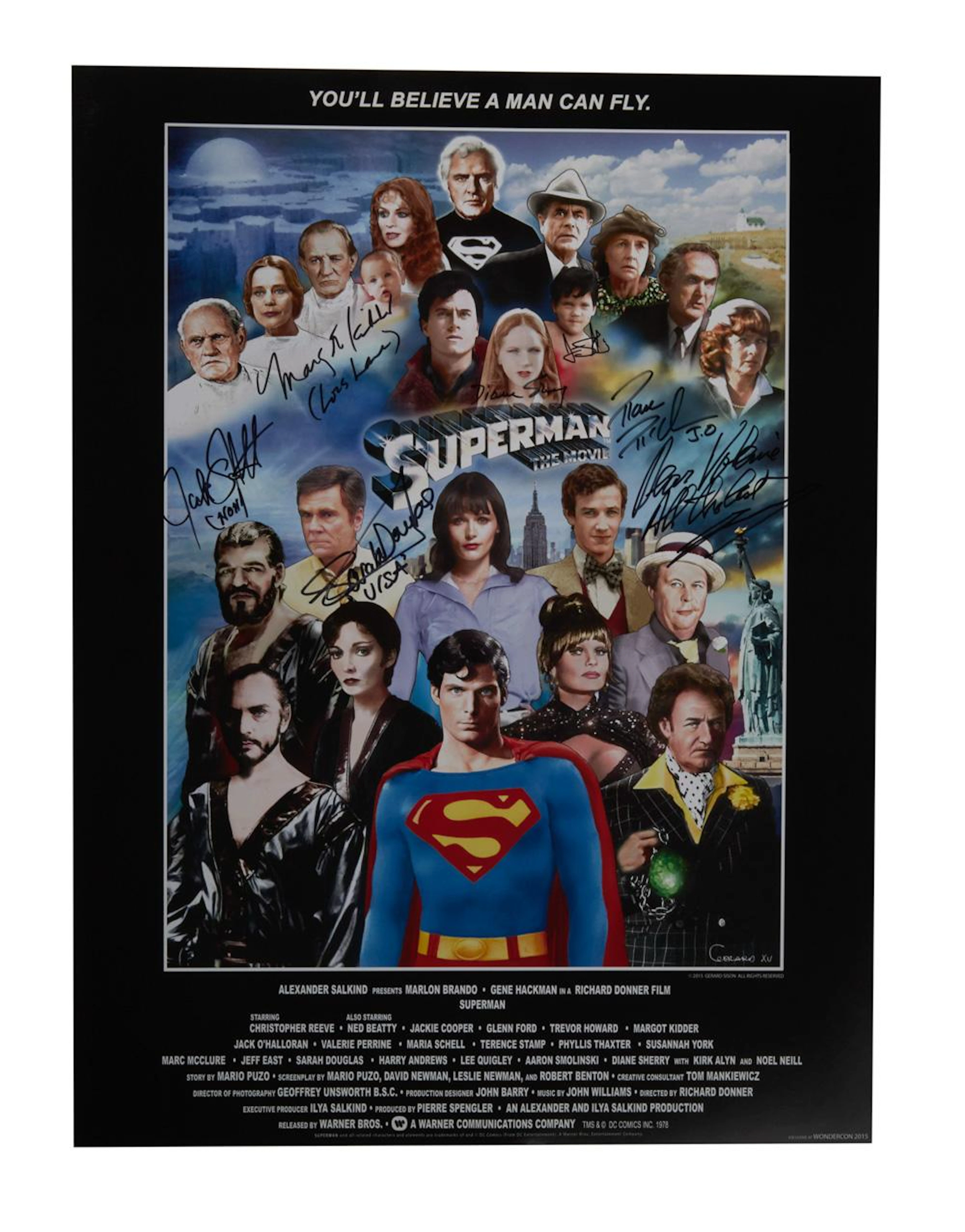 Superman | "You'll Believe A Man Can Fly" WonderCon 2015 Poster