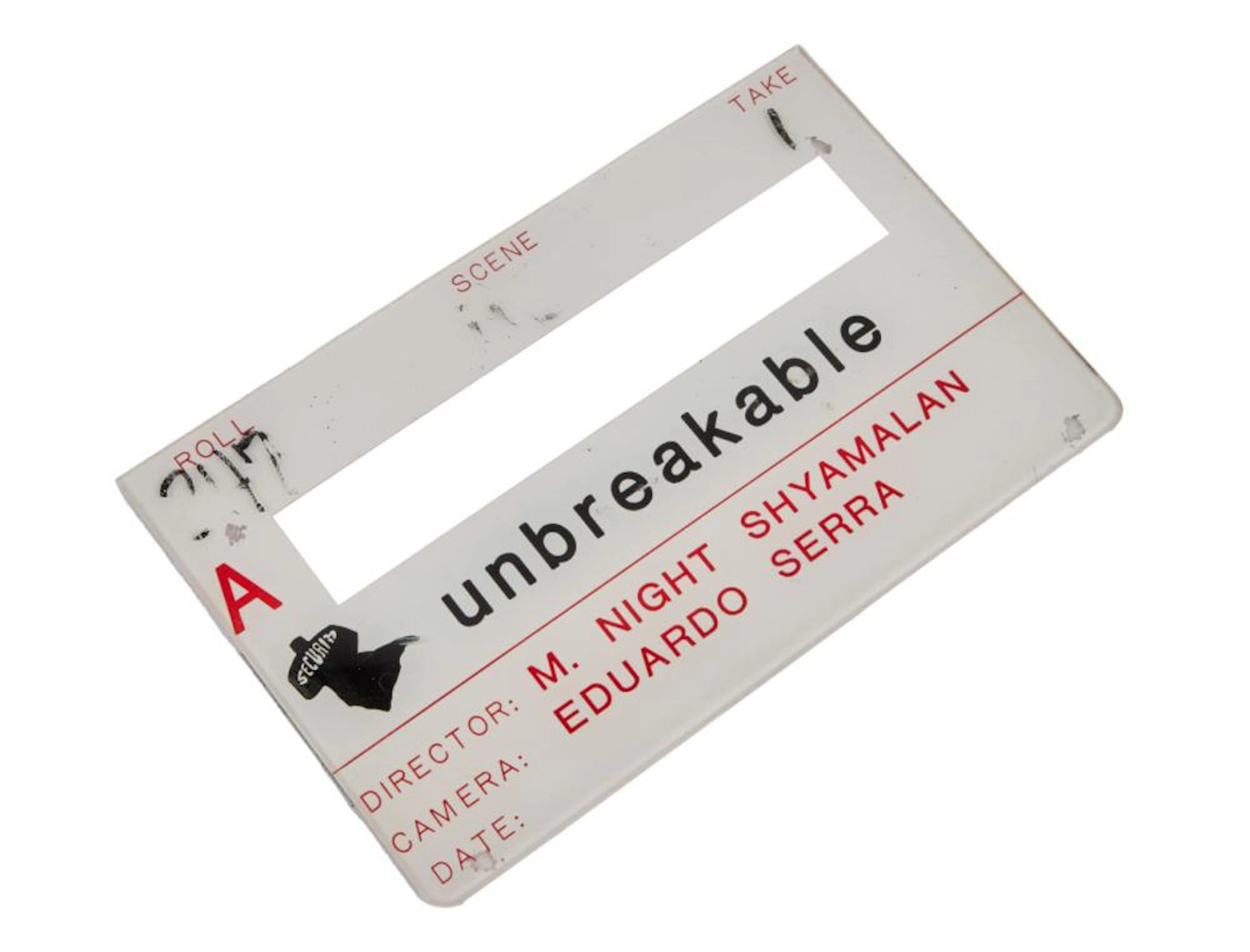 UNBREAKABLE | DIGITAL CLAPPERBOARD INSERT