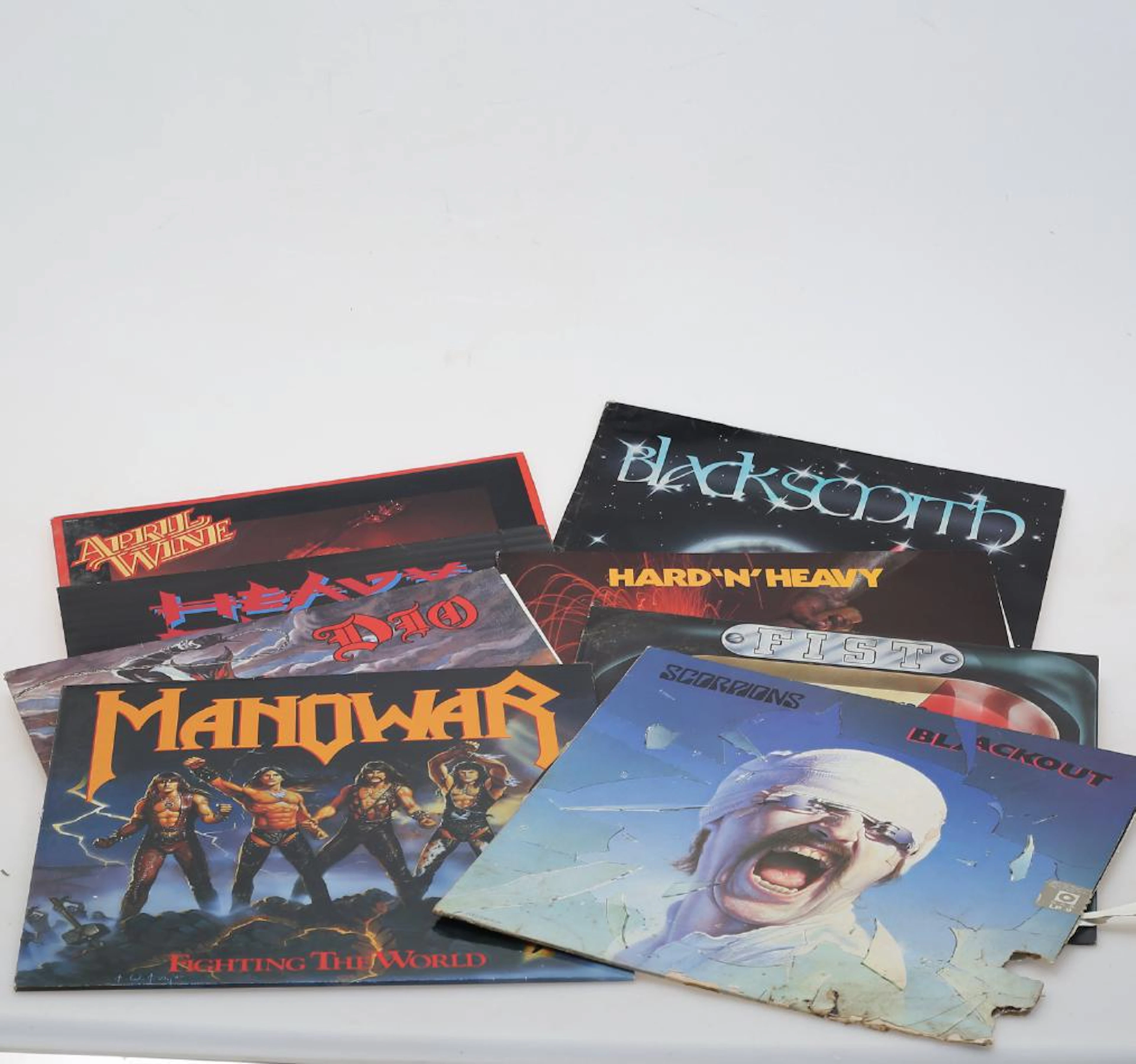 PARTI VINYL. Rock/Metal, 80-tal