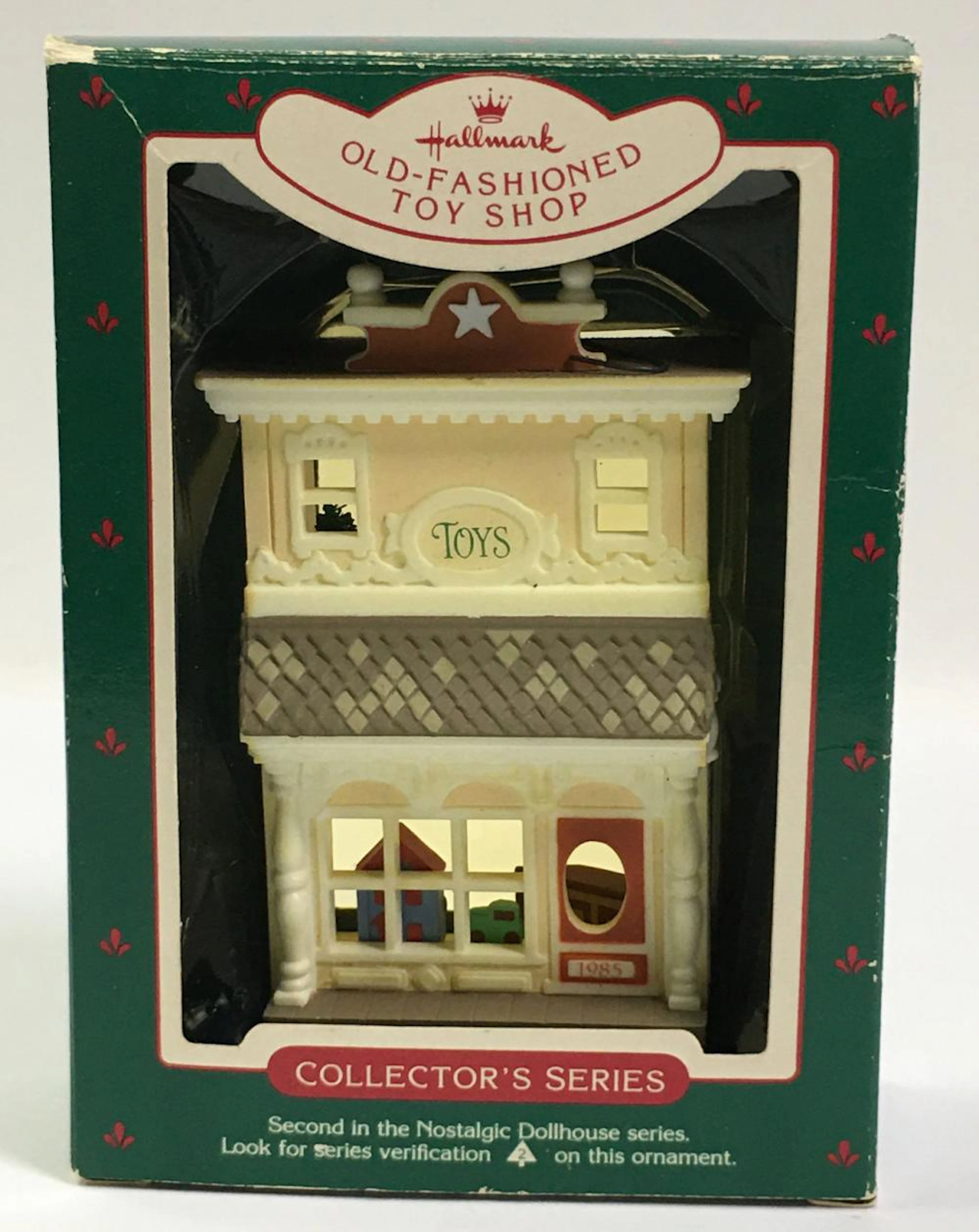 Hallmark Old Fashioned Toy Shop In Orig. Box