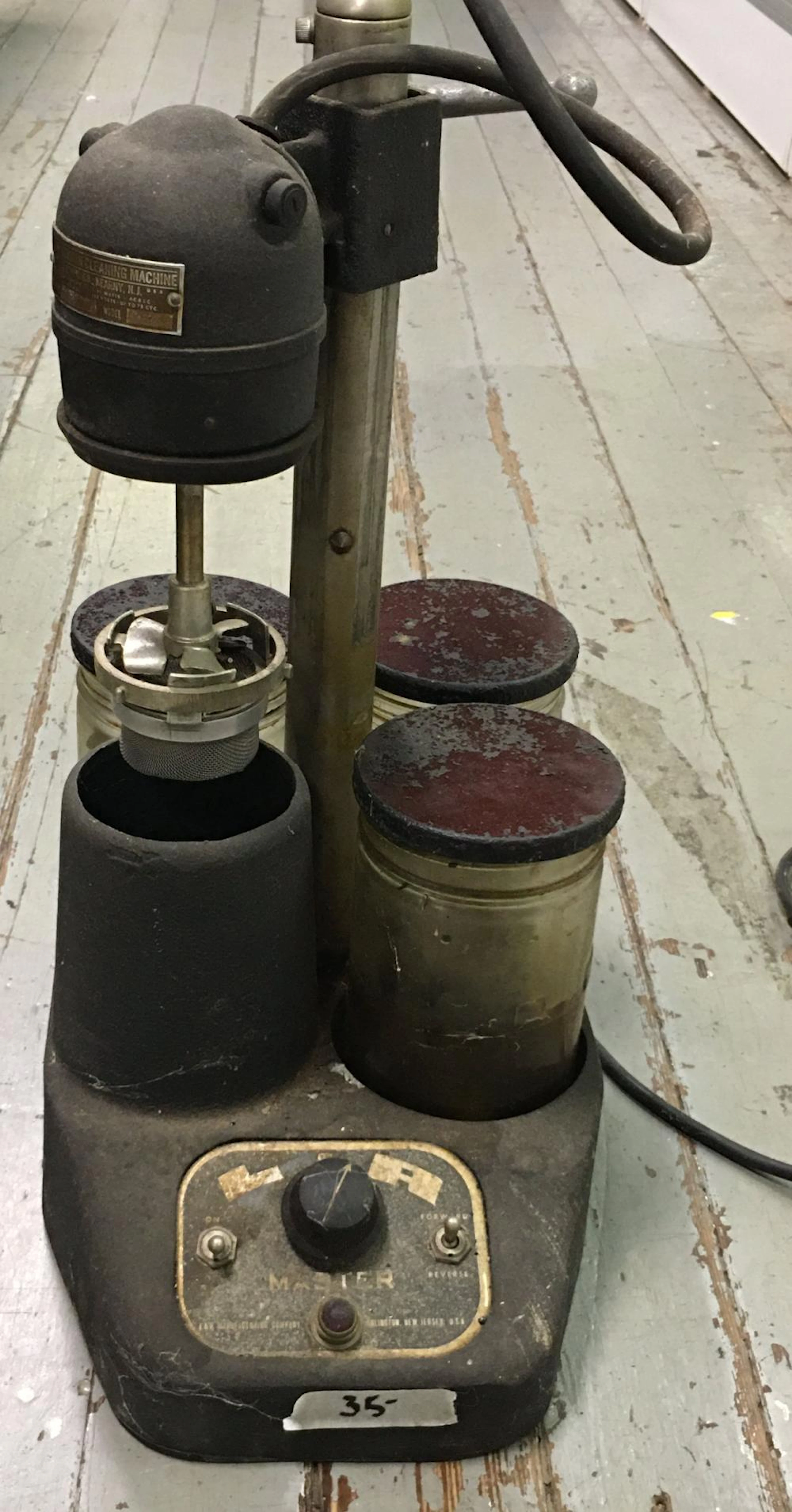 Vintage Master Watch Cleaning Machine