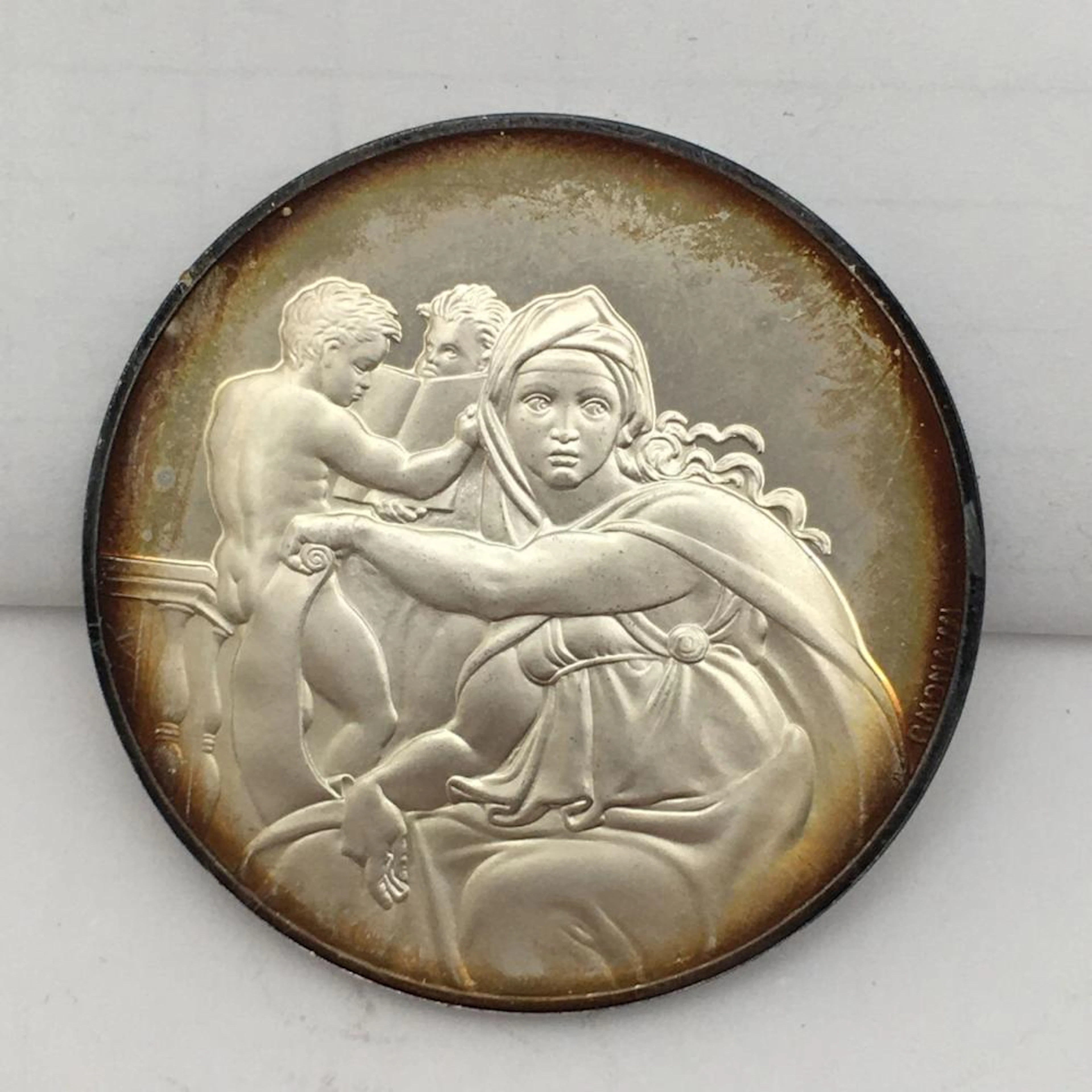 Michelangelo Sterling Round, The Delphic Sibyl