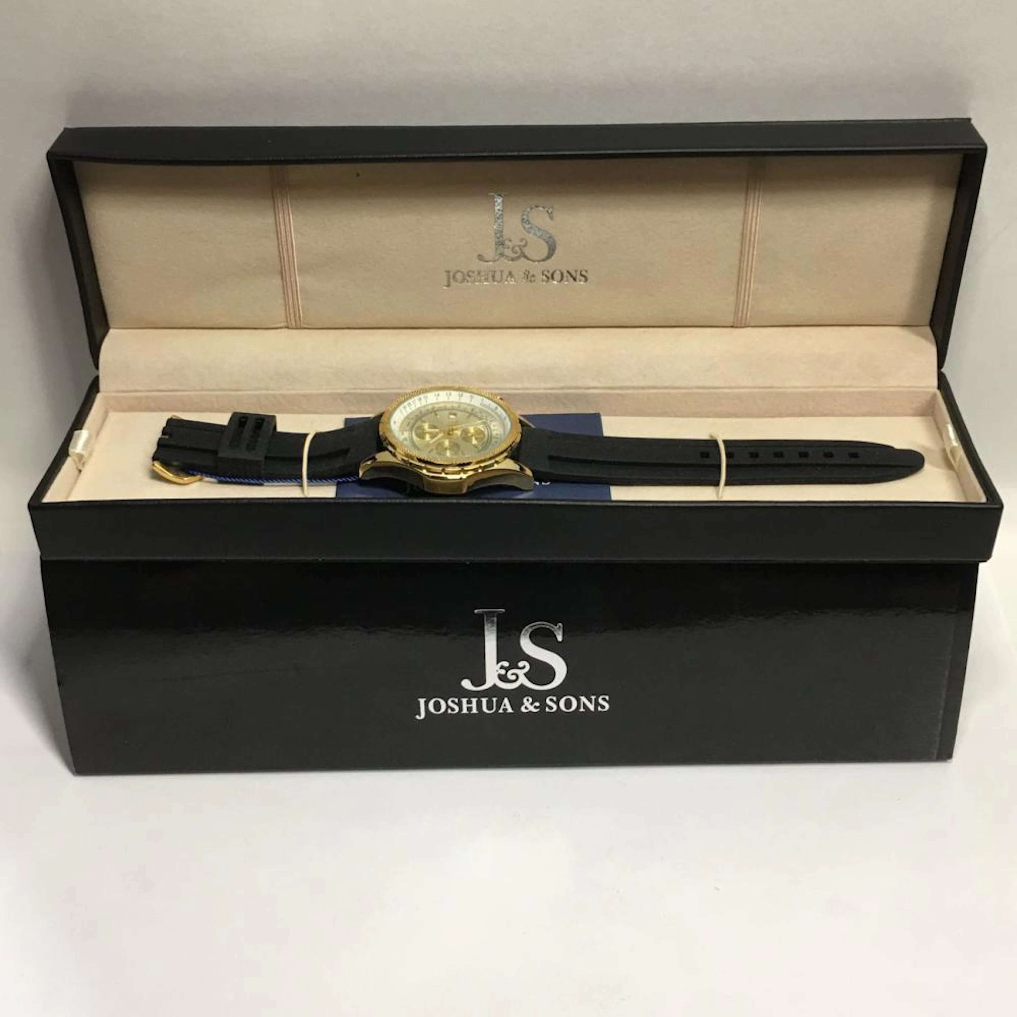 Joshua & Sons Quartz Wrist Watch In Case