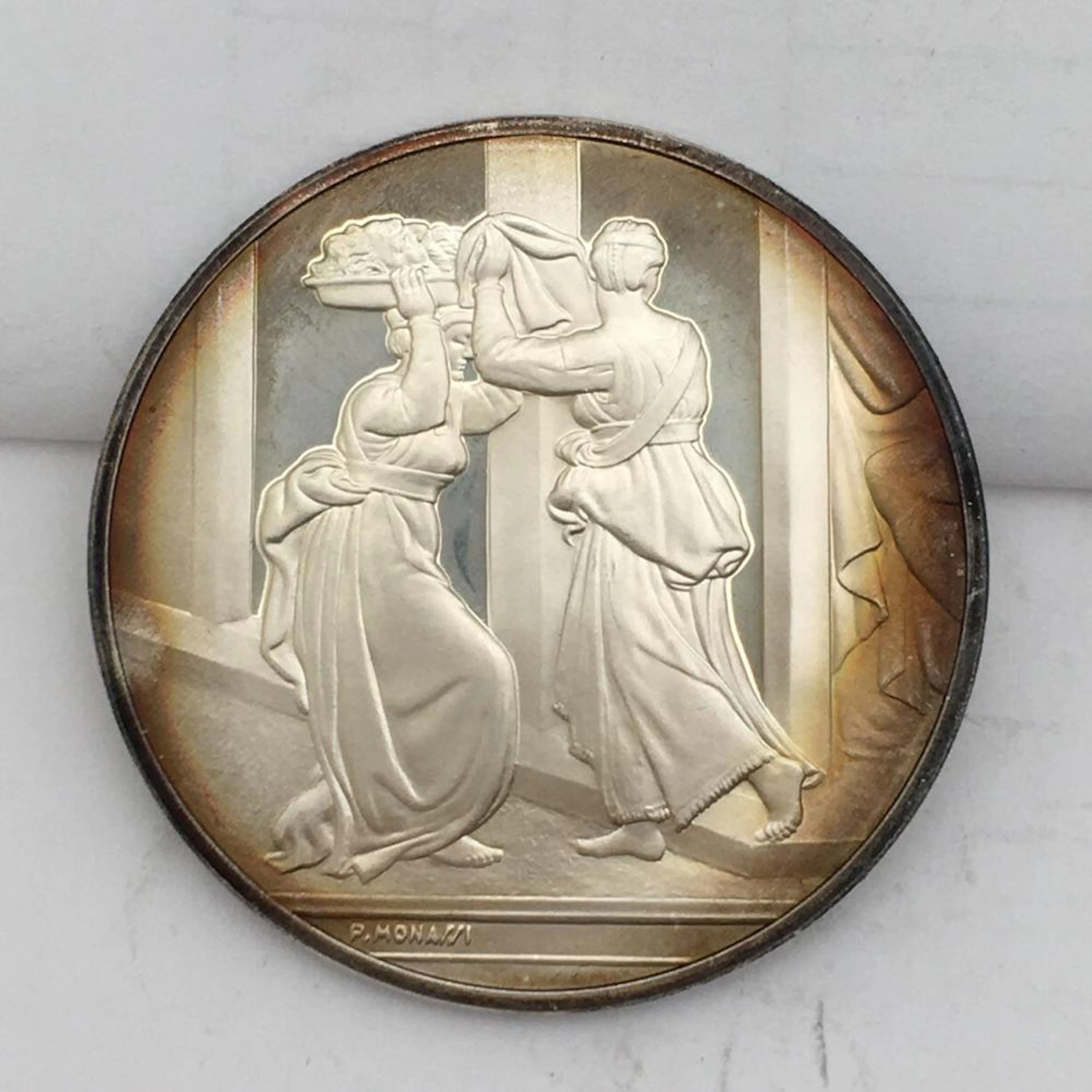 Michelangelo Sterling Round, Judith And Holofernes