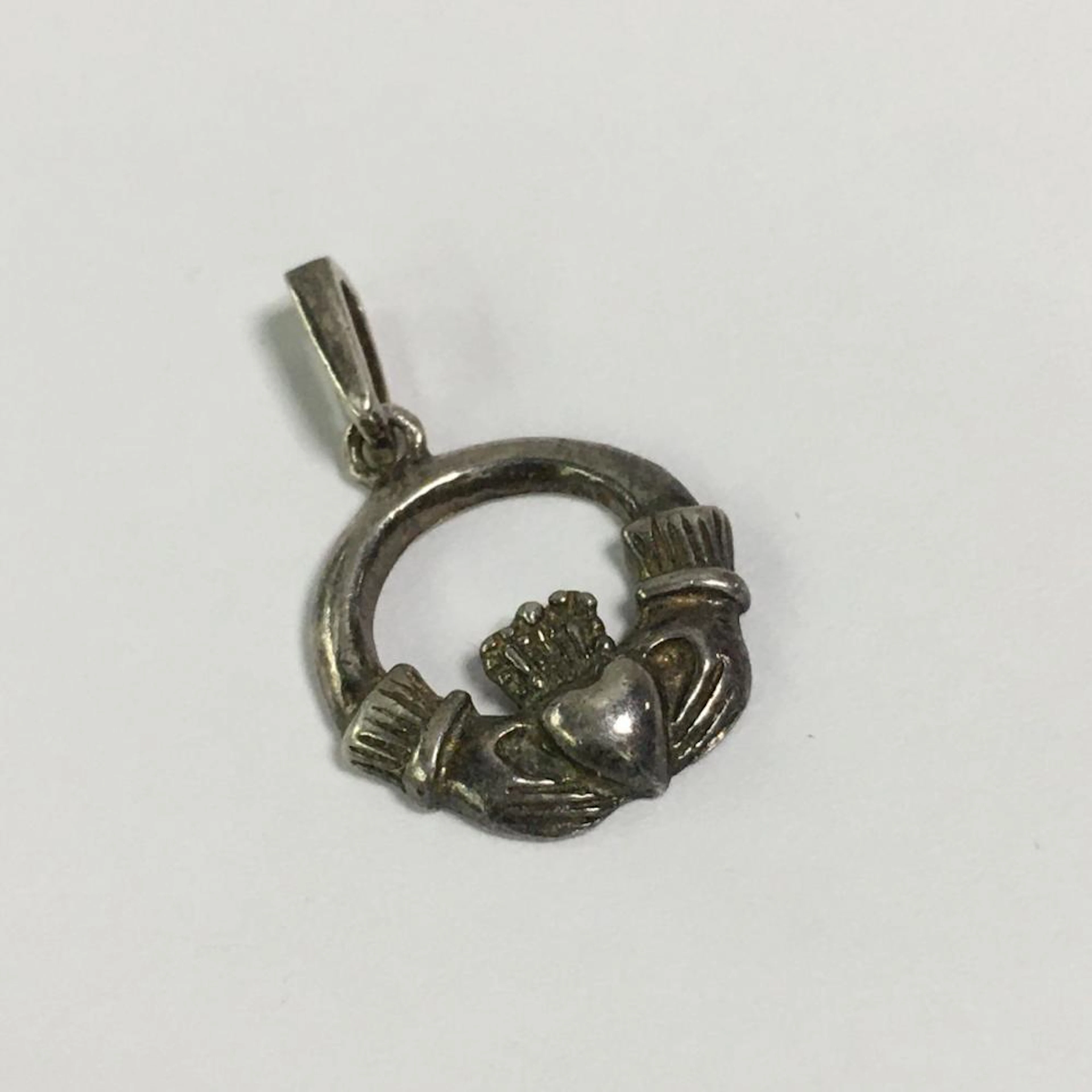 Sterling Silver Claddagh Charm