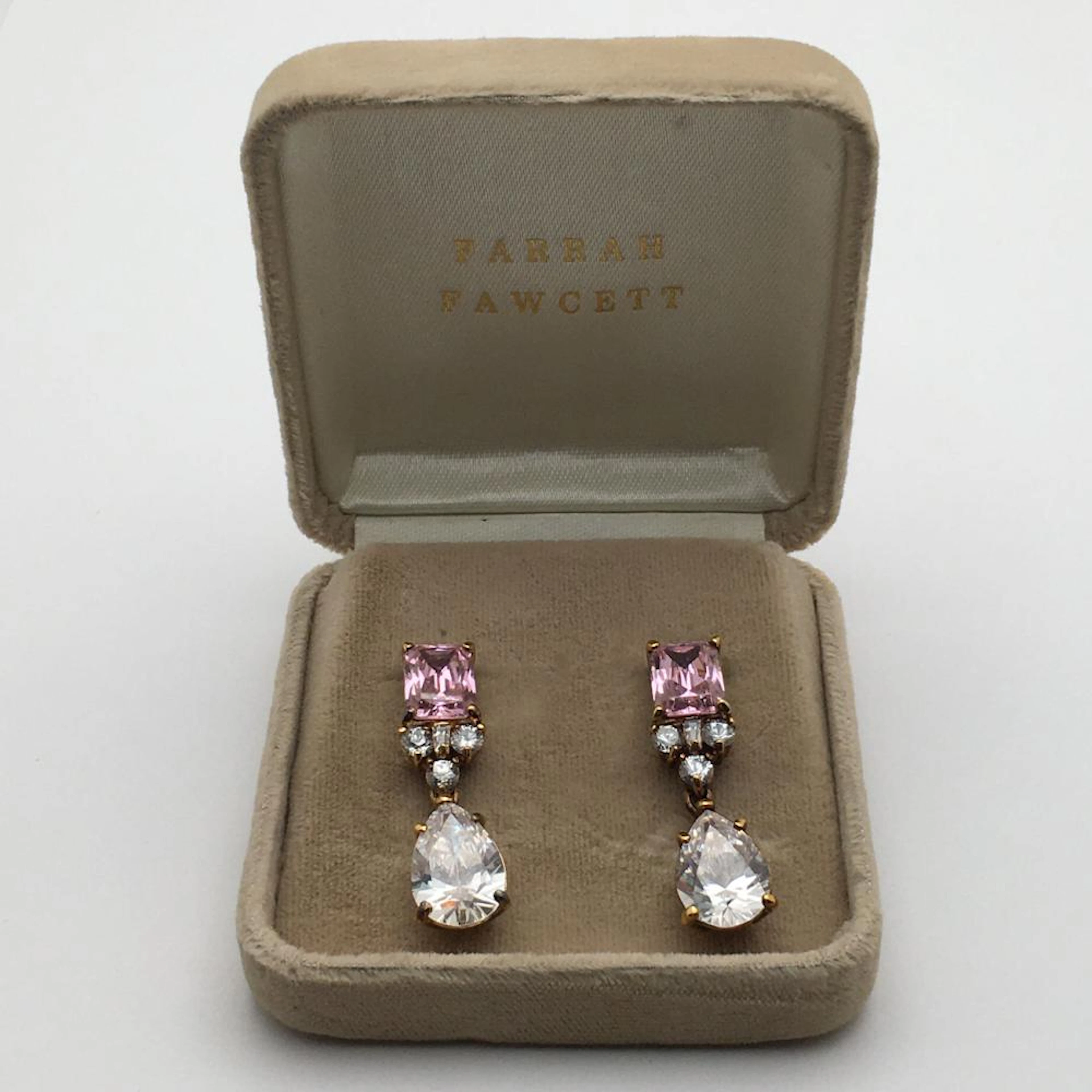 Farrah Fawcett Sterling Earrings