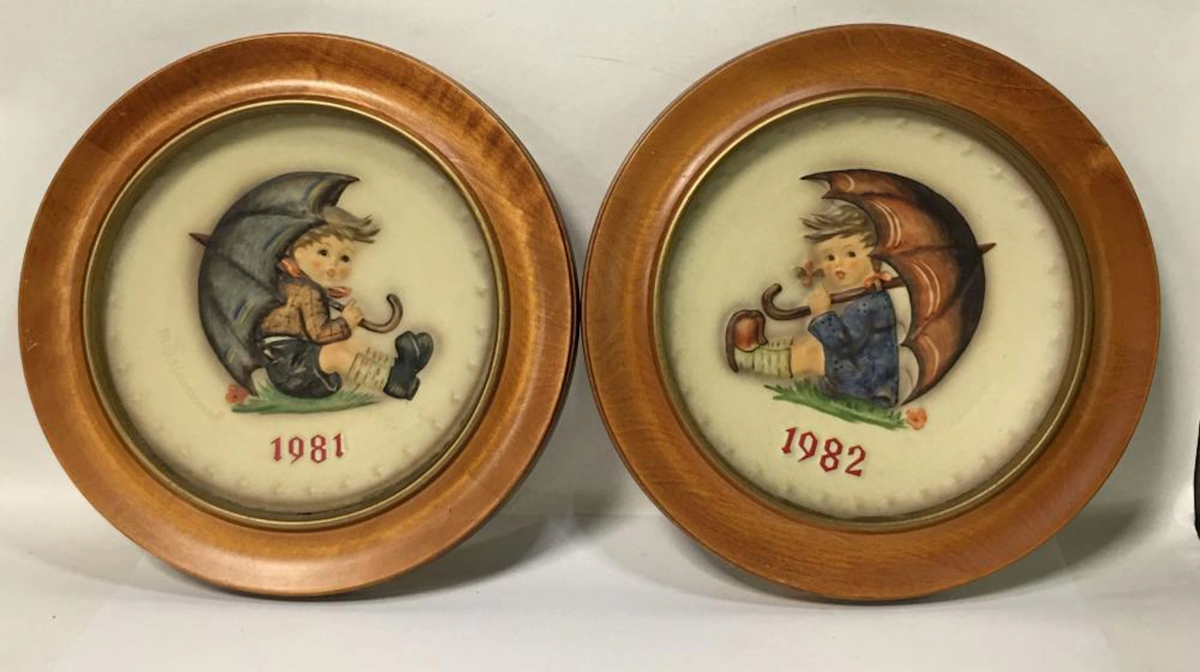 2 Hummel Annual Plates, 1981 & 1982