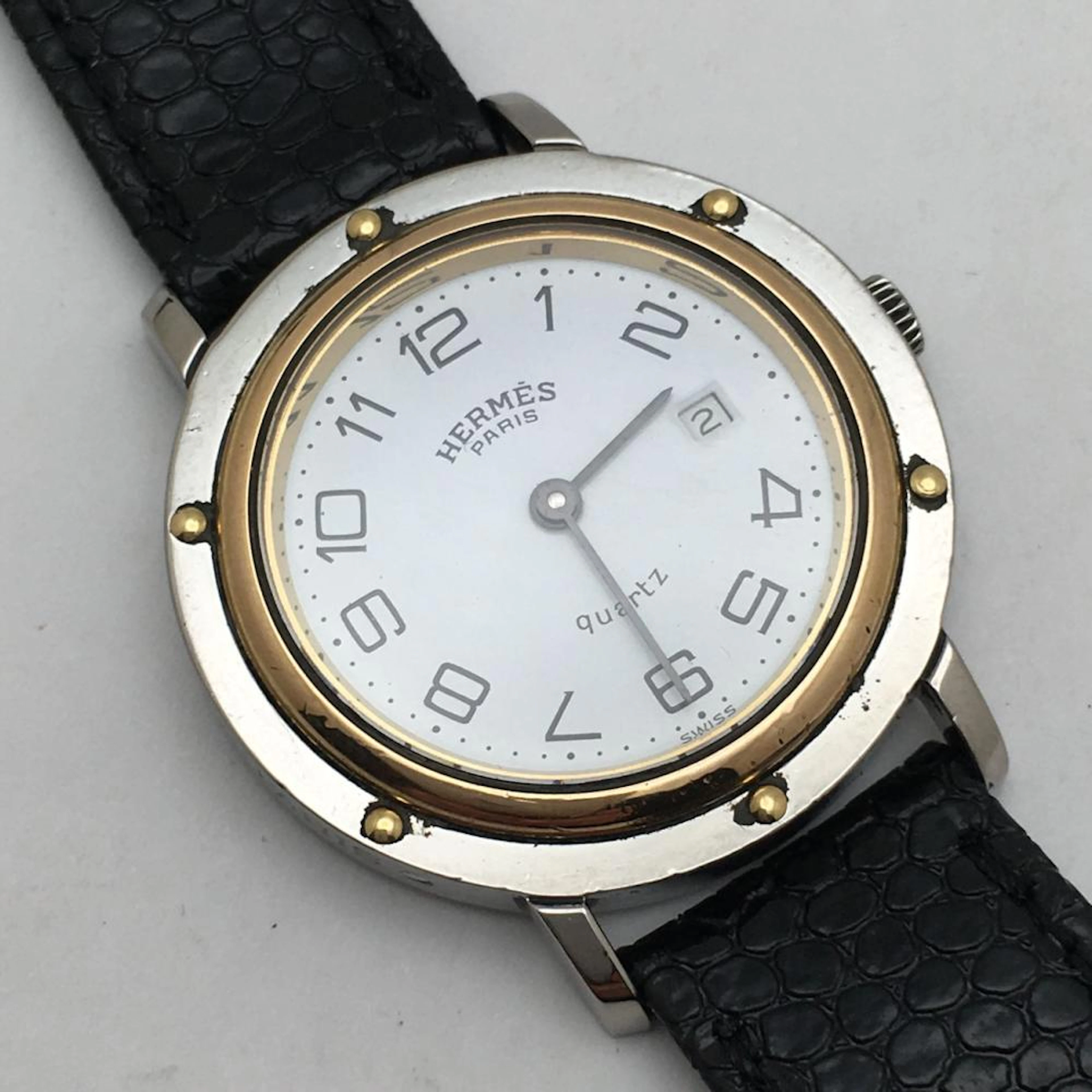 Hermes Paris Quartz Men's Wrist Watch