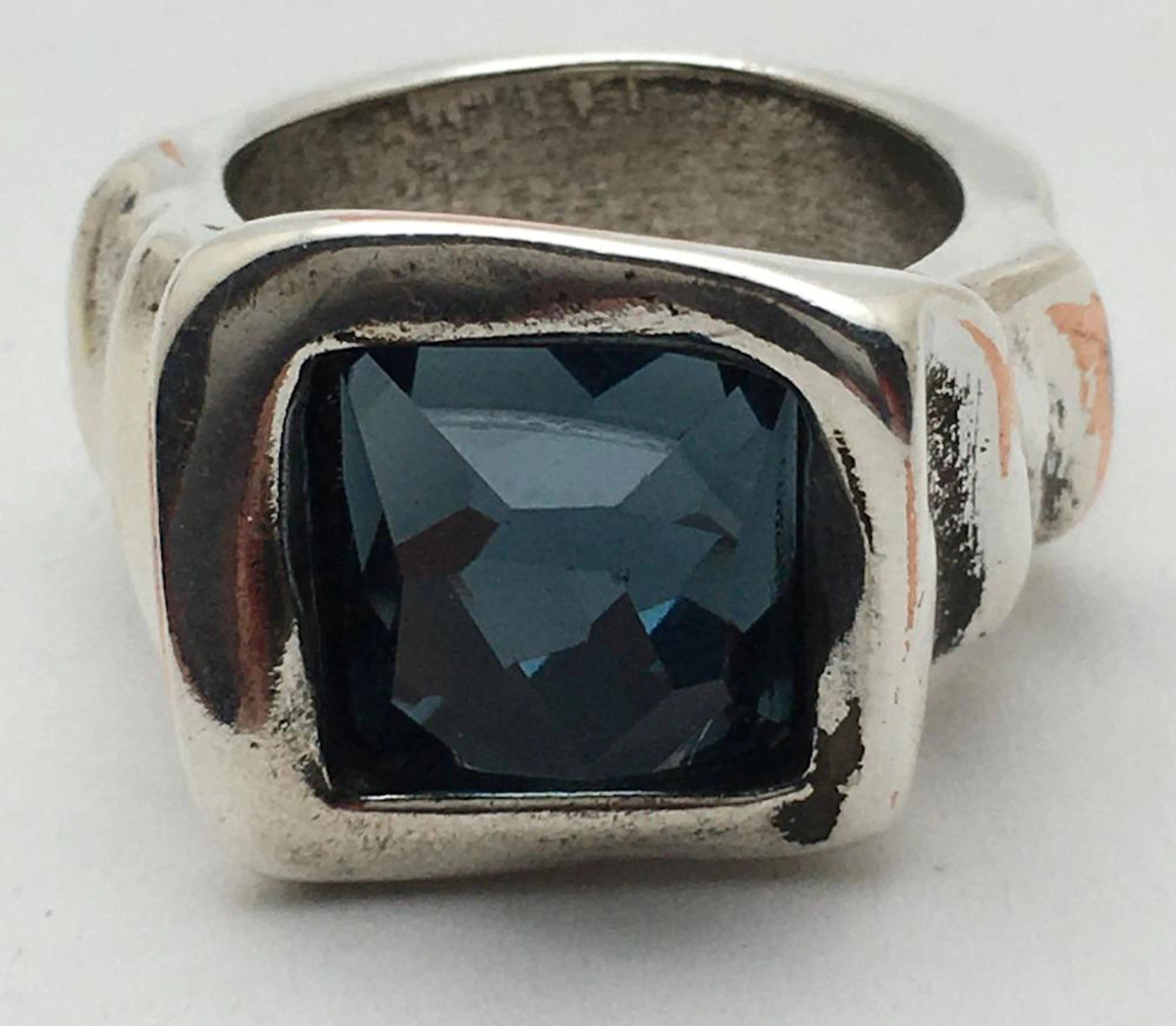 Uno De 50 Swarovski Crystal Ring