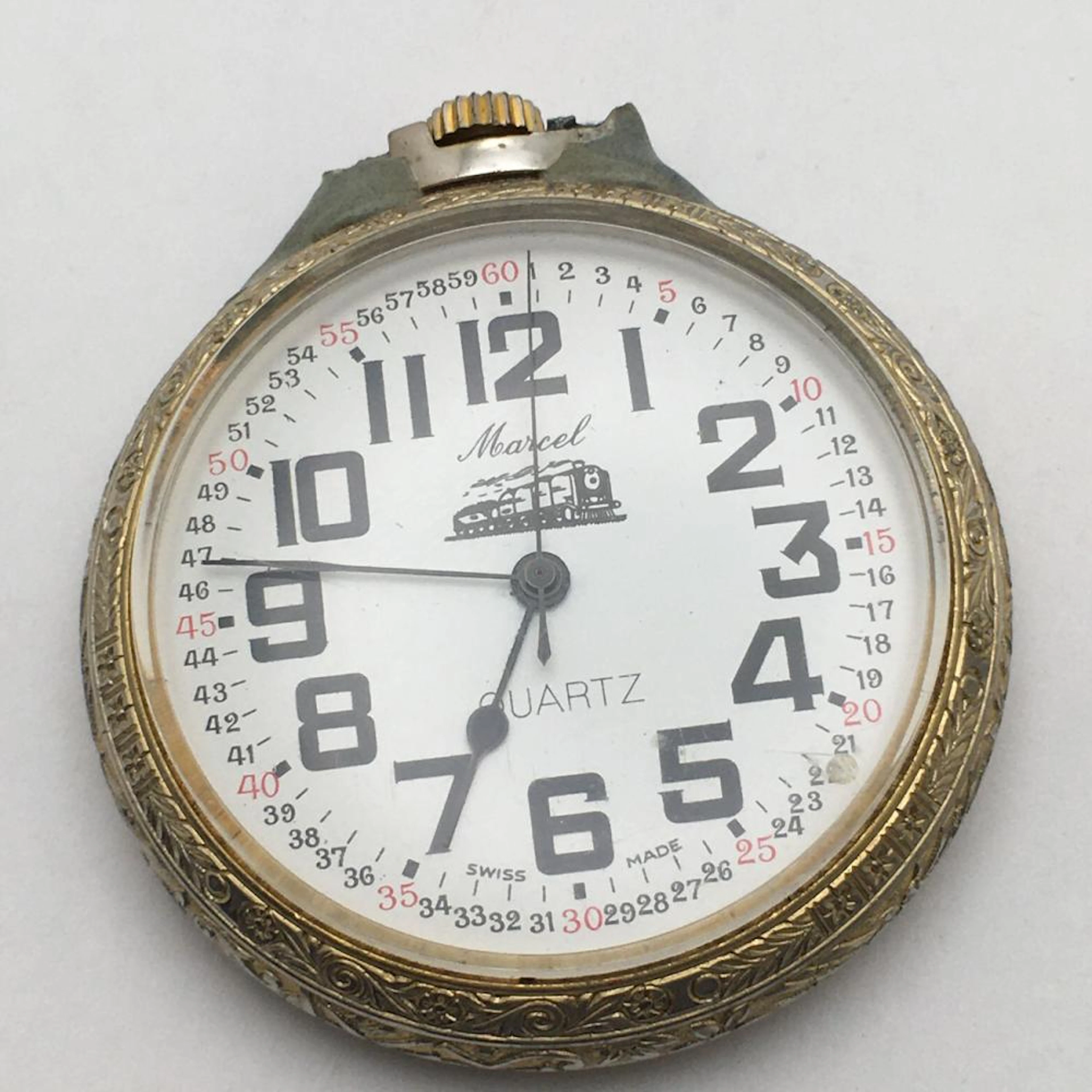 Marcel Quartz Pocket Watch
