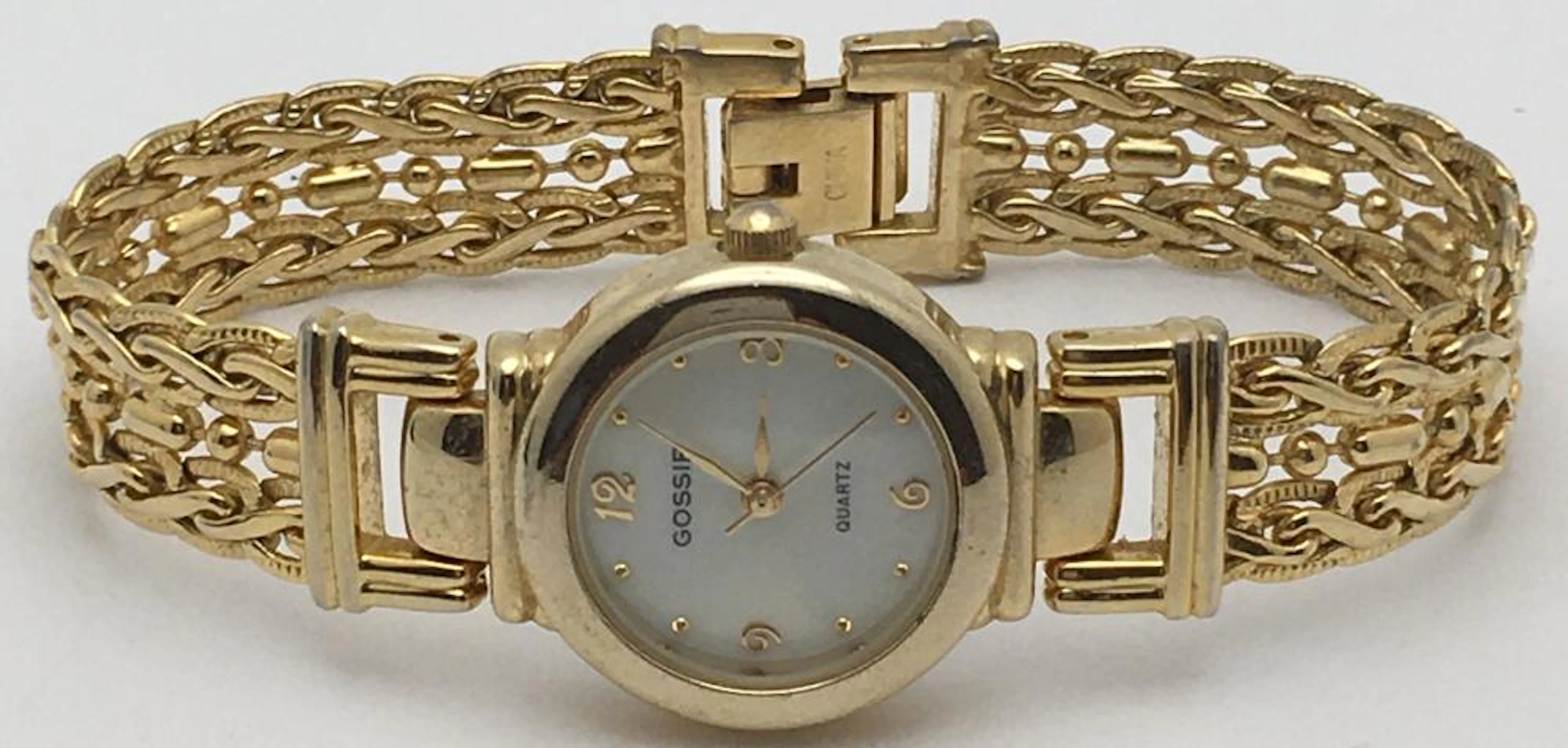 Gossip Quartz Stainless Steel Wrist Watch