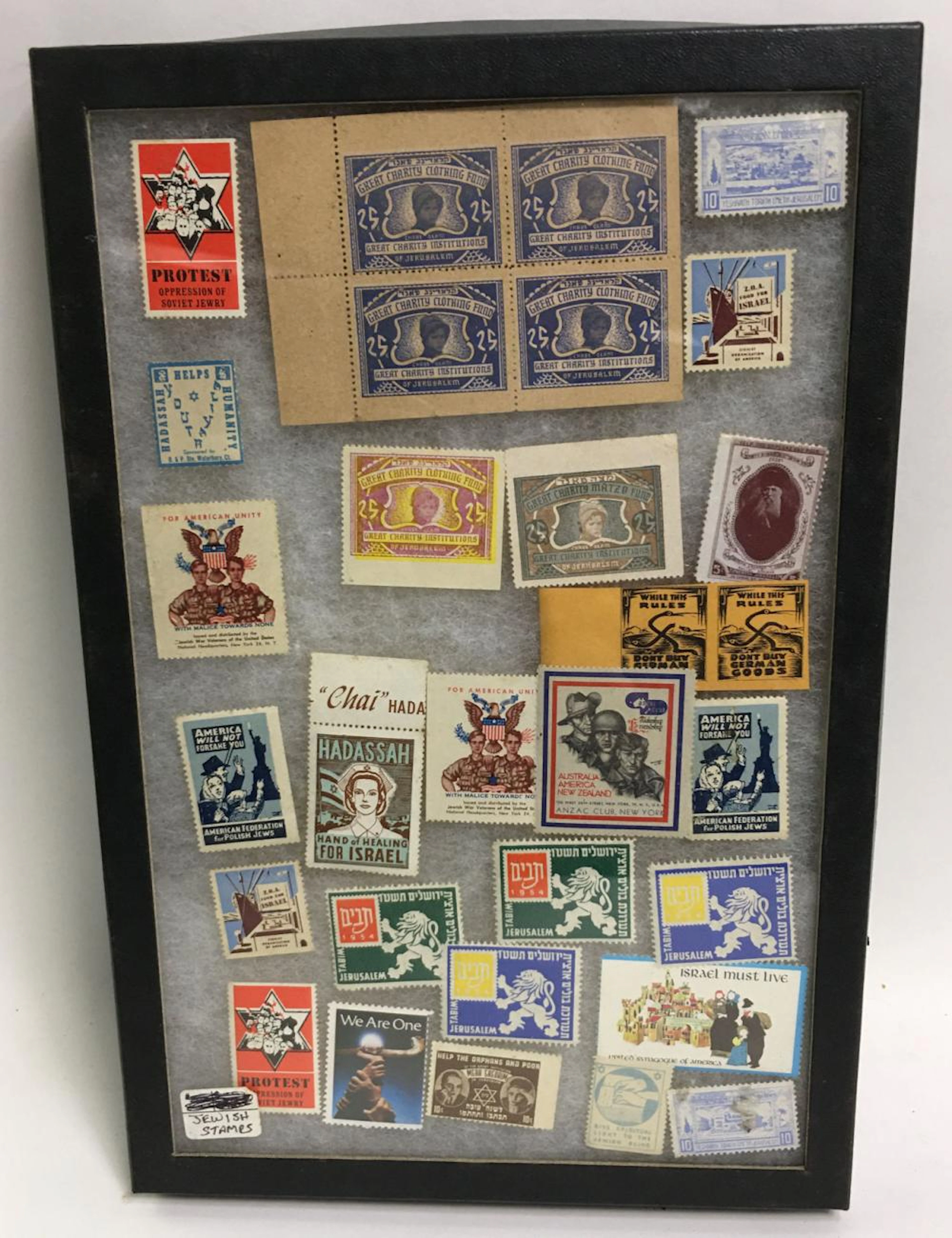 Group Of Misc. Stamps, Jewish Stamps